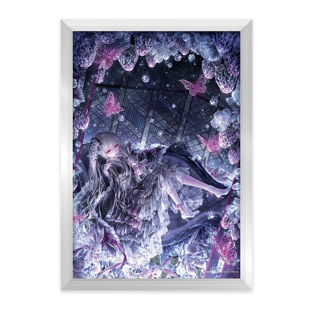 絵師100人展 14」メタルアートプレート てぃんくる はるかぜせつな