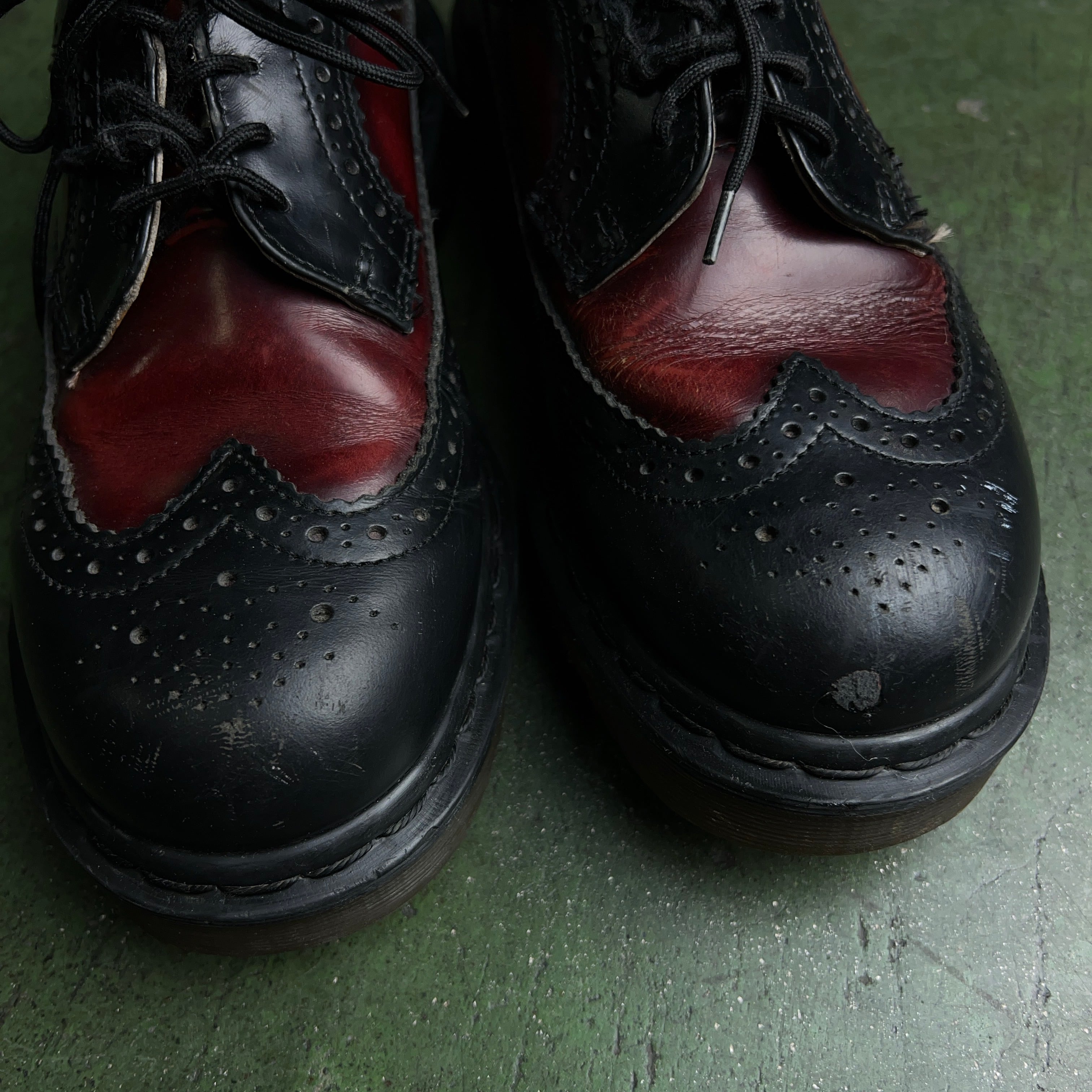 90's Dr.Martens Wing Tip Leather Shoes MADE IN ENGLAND 90年代
