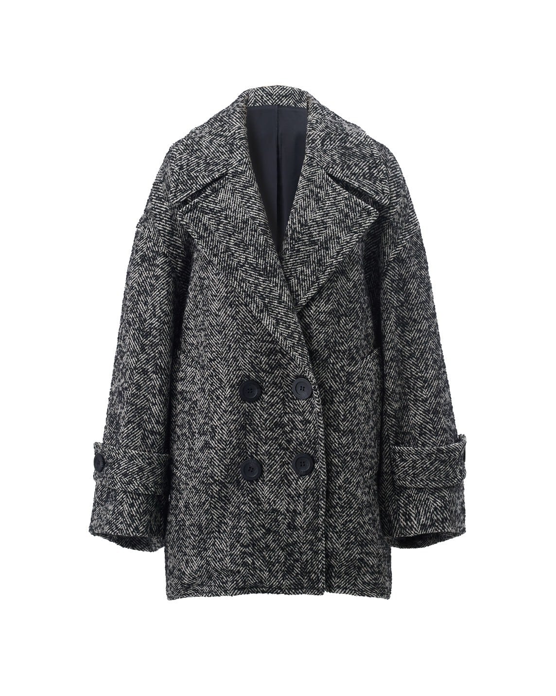 オーバーPコート Emii ツイード | Cygne