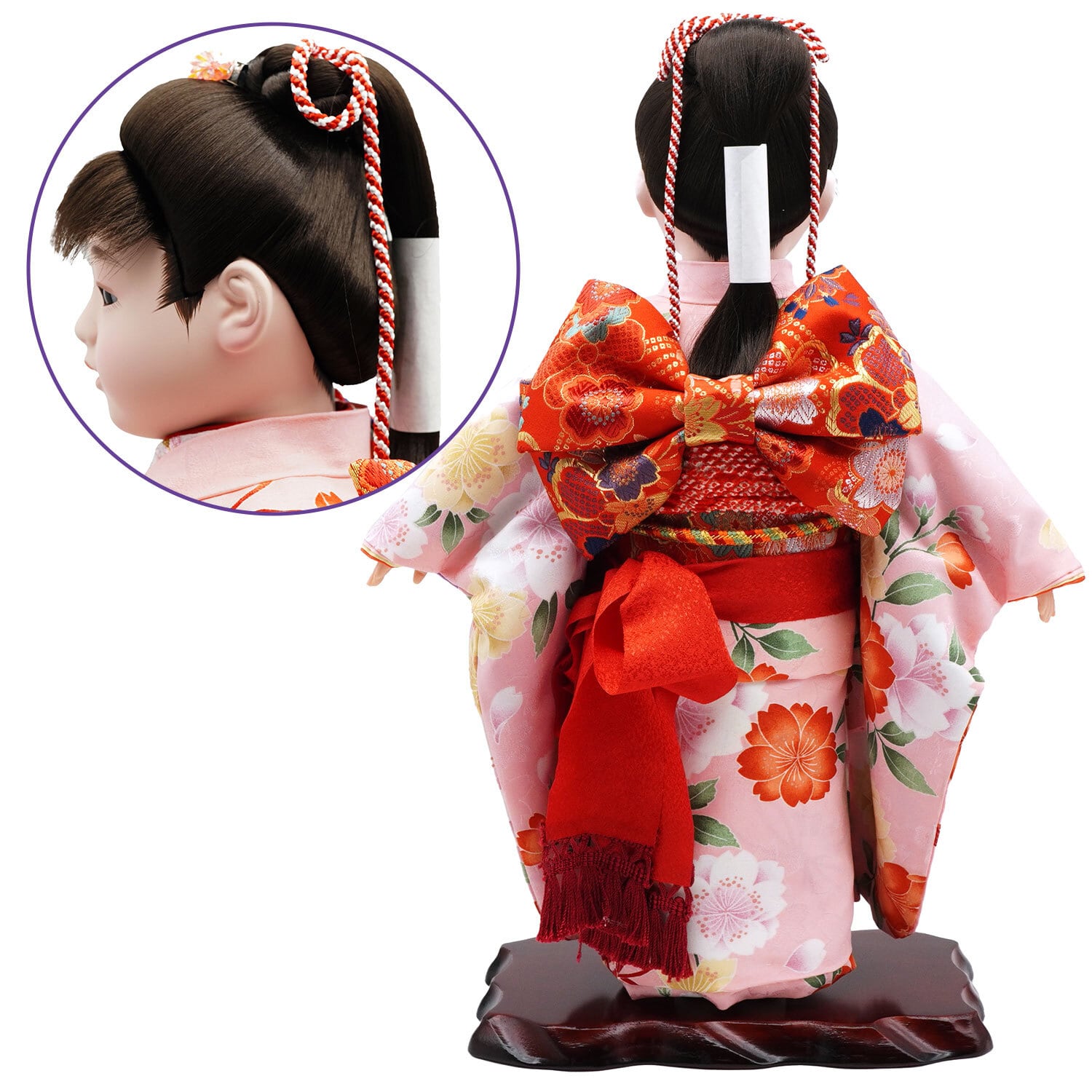 かわいいイマドキの市松人形 13号 ポニーテール 8-21 いちまさん