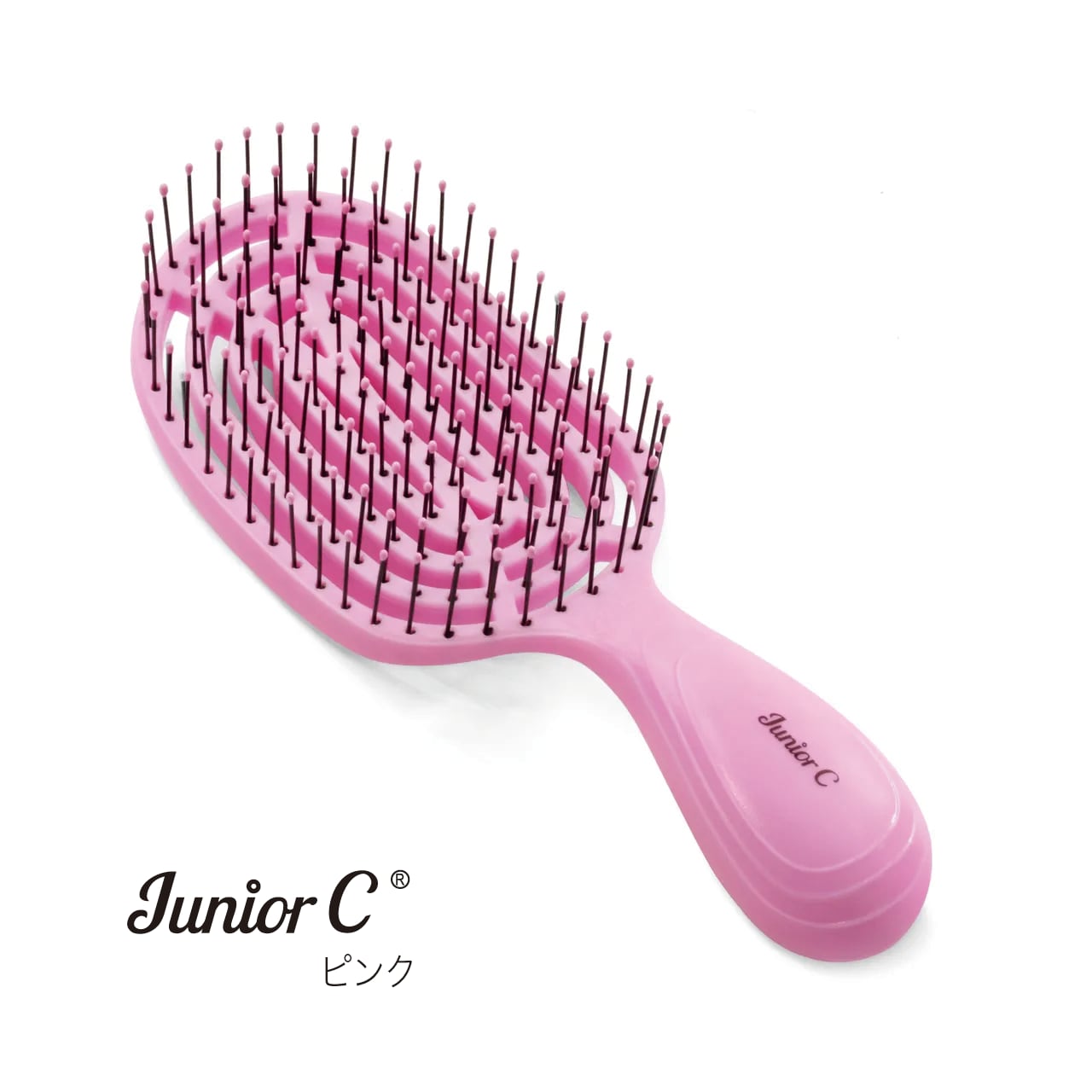 シンプルピンク ヘアブラシケース BCI-10 シンプルピンク ヘアブラシ