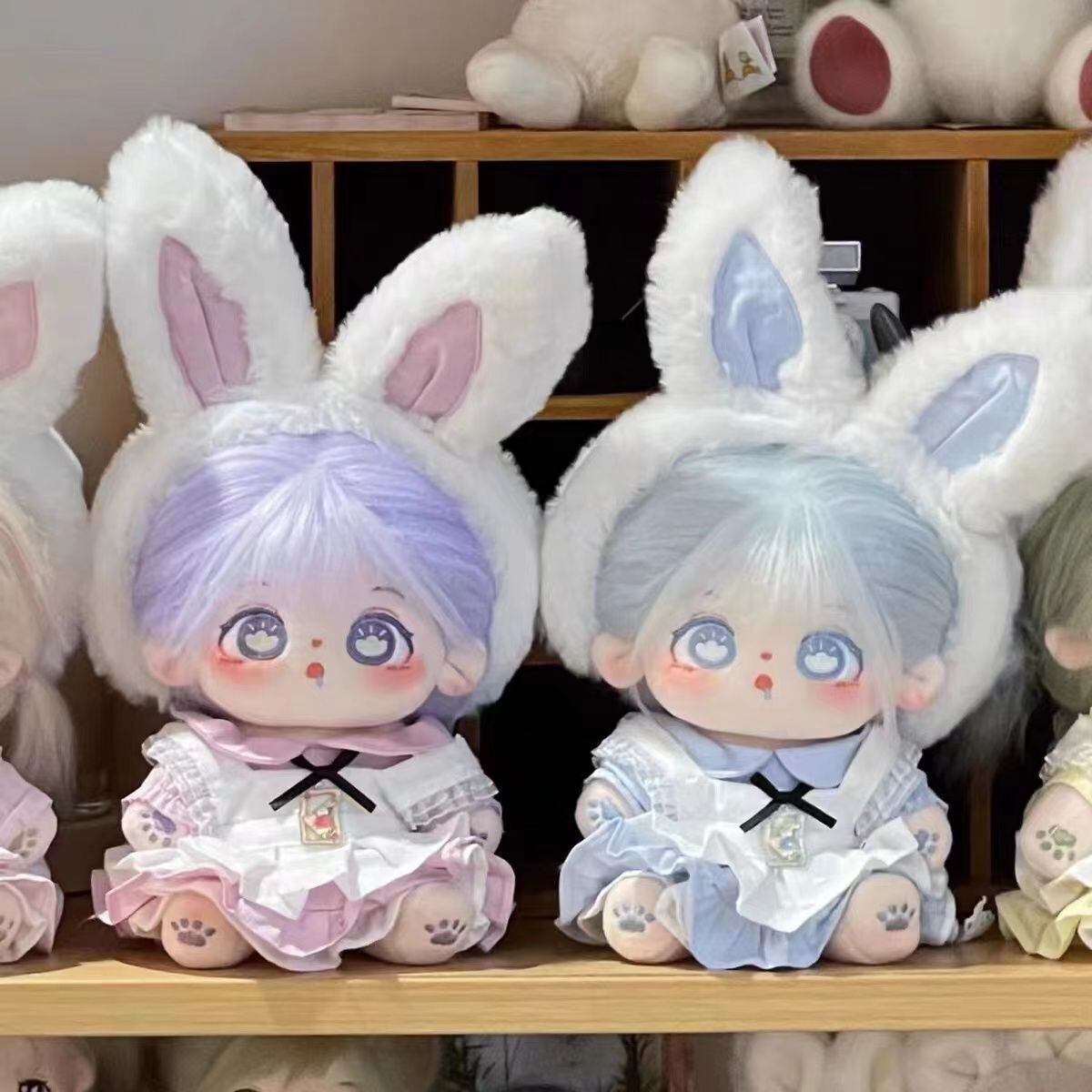 4点セット 20cm 着せ替えぬいぐるみ用服 アリス衣装セットコスチューム