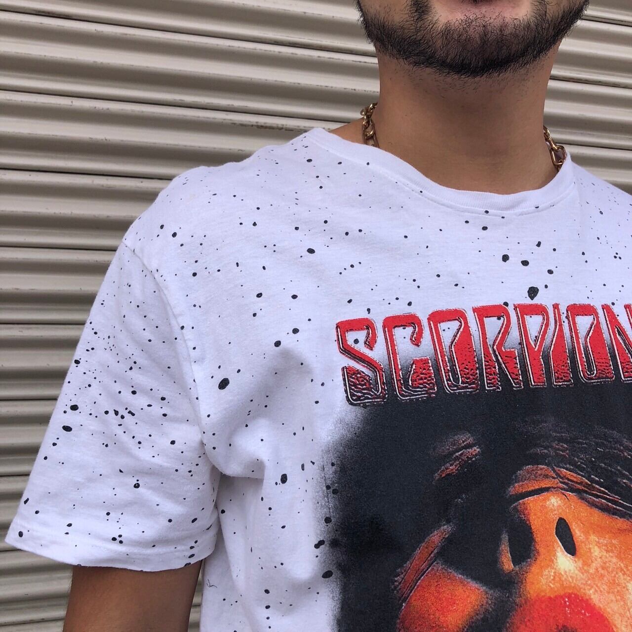 ビックサイズ SCORPIONS スコーピオンズ バンドTシャツ バンT 半袖