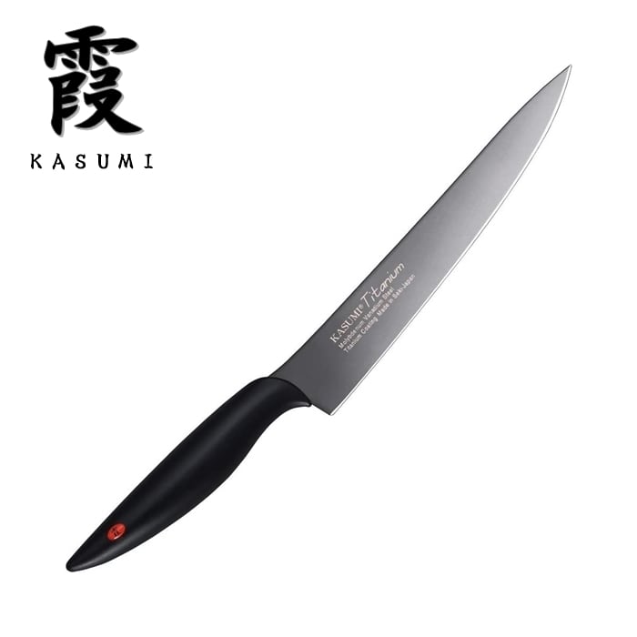 霞 KASUMI カービング 包丁 20cm ダイヤモンドシャープナー セット