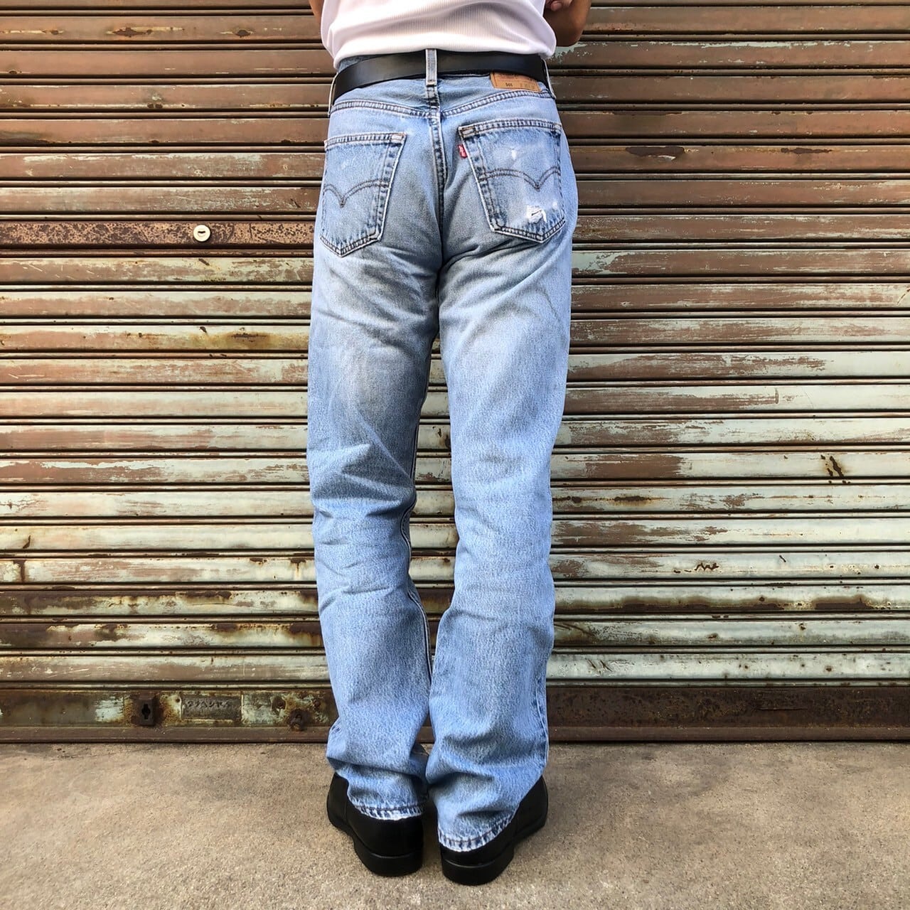 USA製 90s Levi's 501 ヴィンテージ ダメージ デニム パンツ 米国