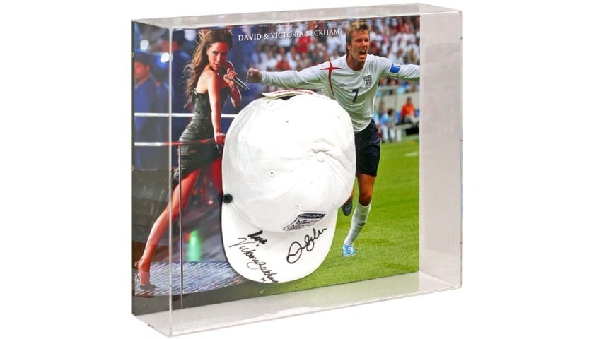 証明書付】デビット・ベッカム ＆ ビクトリア・ベッカム サイン入り