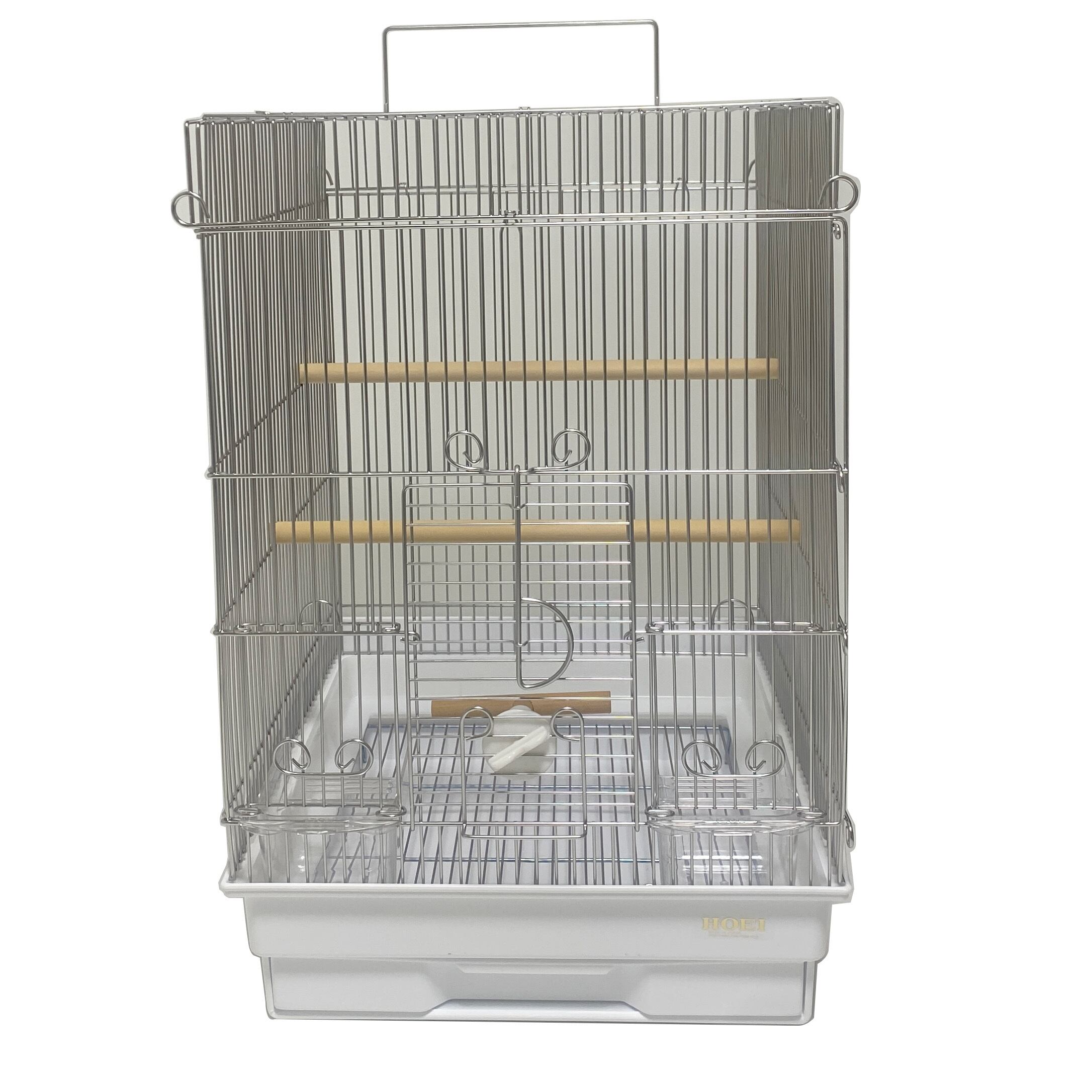 HOEIステンレス】35手のり ホワイトリリィ | 鳥かご・ペットケージの