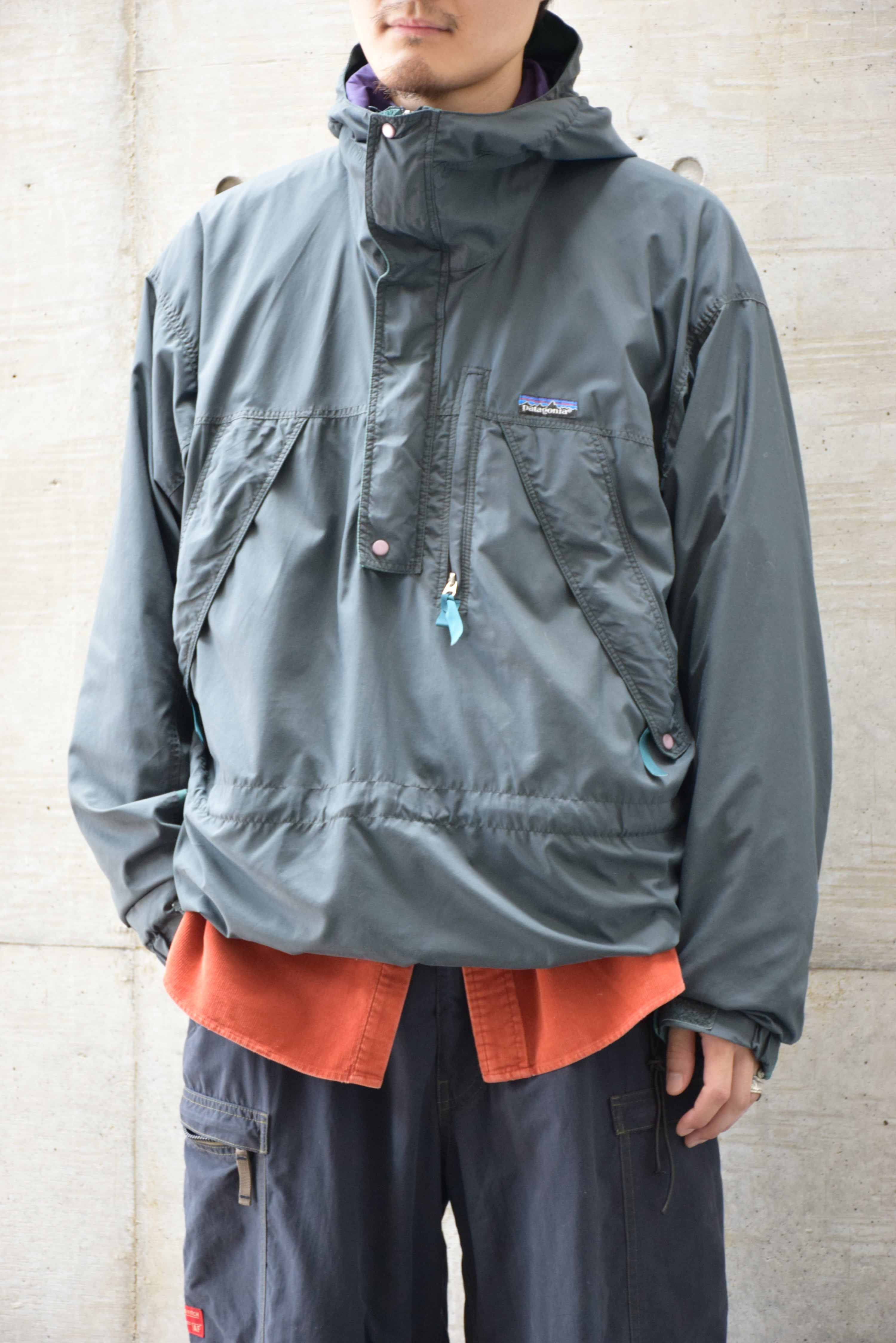 90's Patagonia/パタゴニア ニトロアノラック ナイロンプルオーバー
