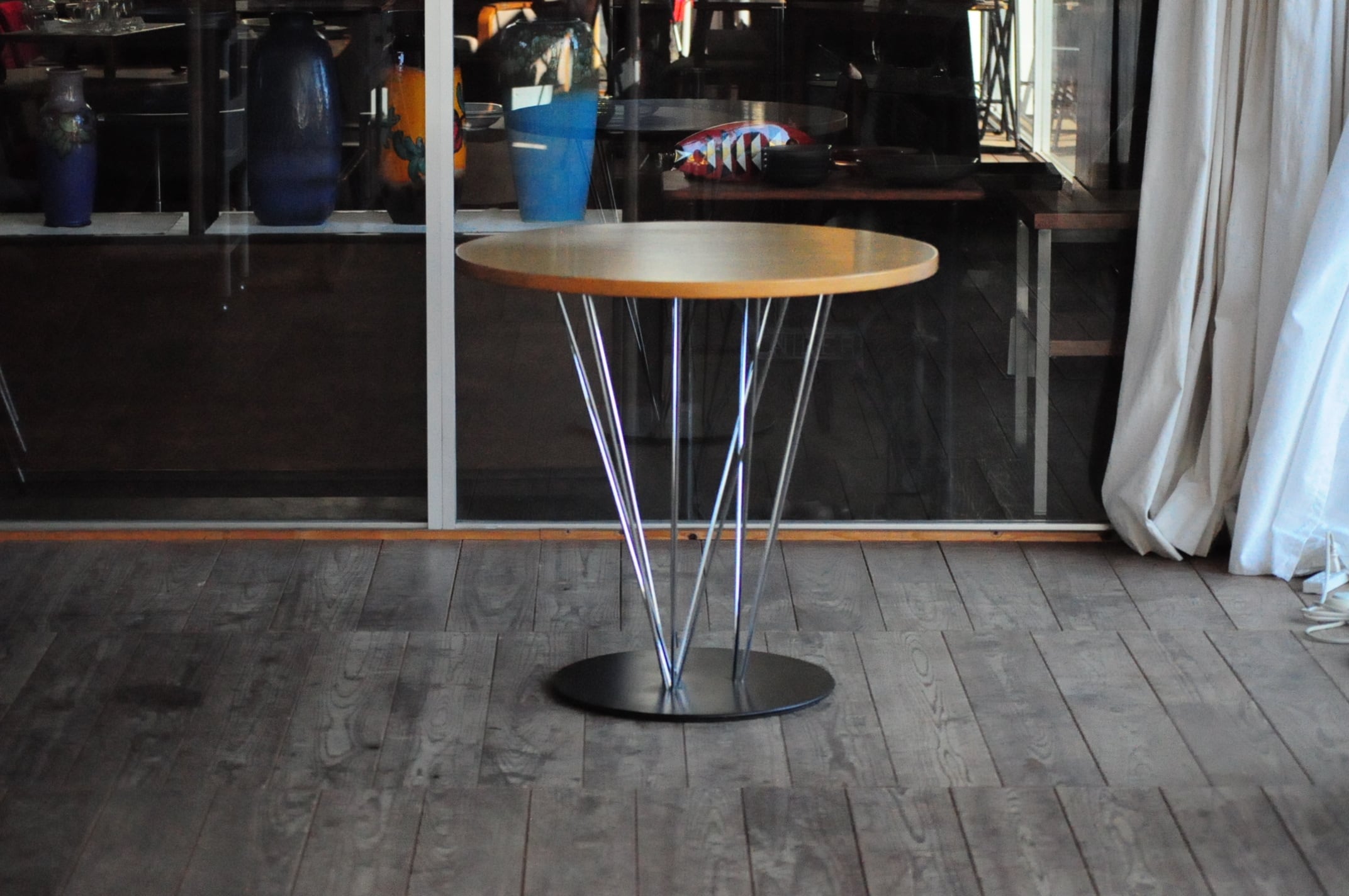 天童木工 Tendo ラウンドテーブル カフェテーブル 送料込 | sonota