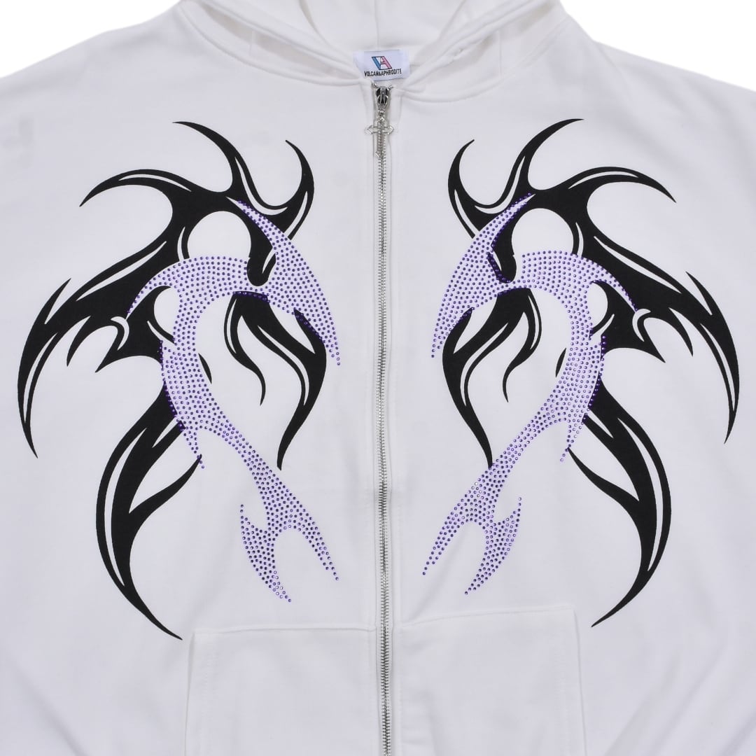 ツノ トライバルZIPパーカー | VOLCAN&APHRODITE