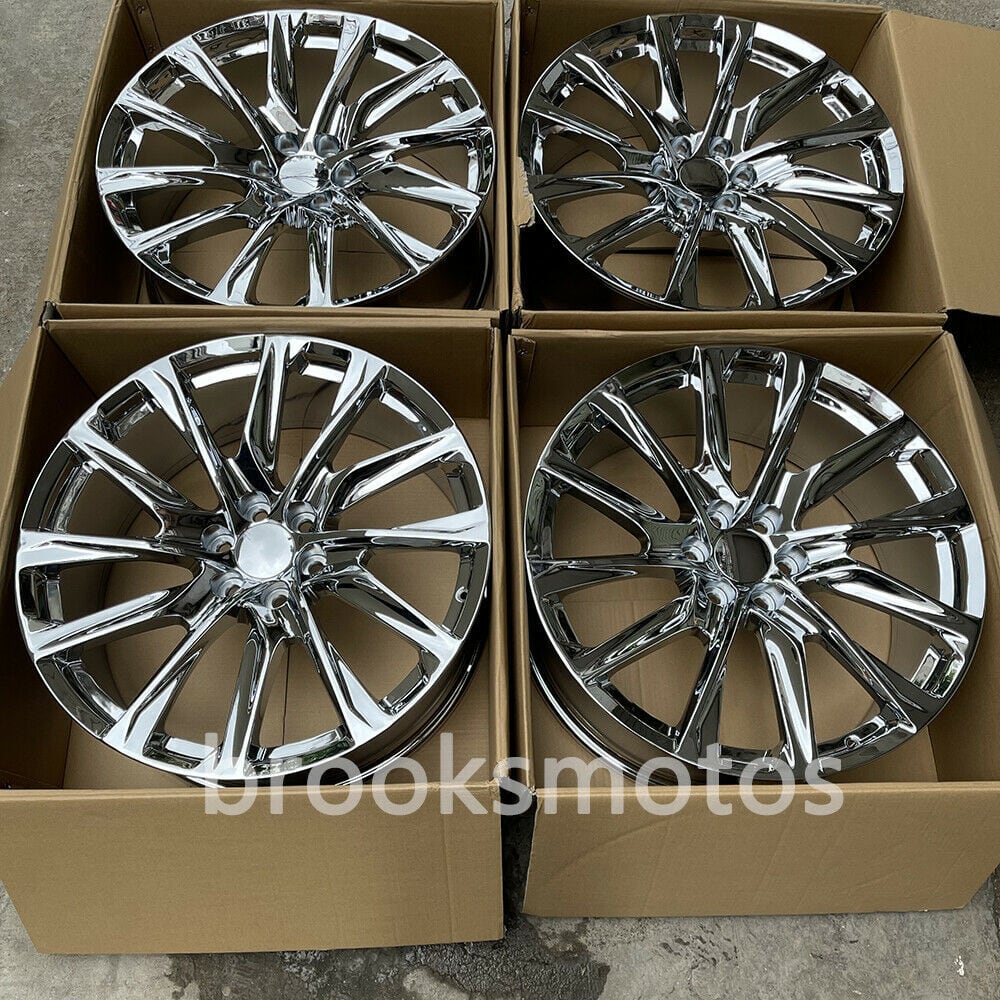 22インチ NEWクロームスタイルホイール キャデラック エスカレード