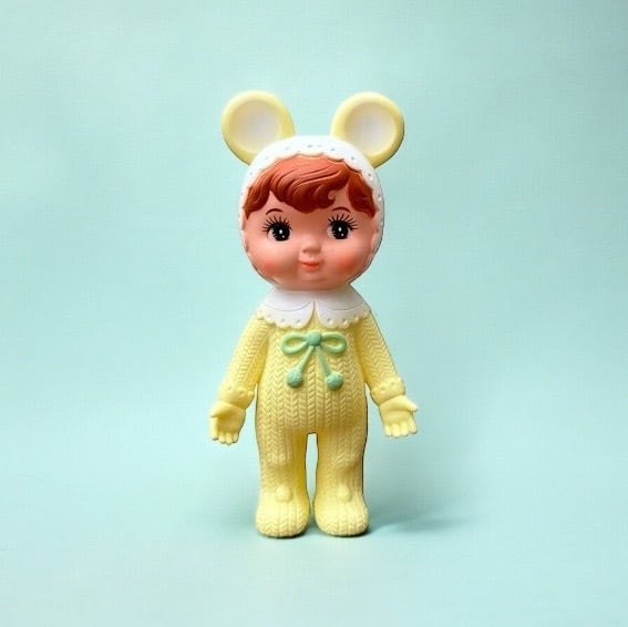 2024新色 なかよしチャーミーちゃん（レモン・LEM4）・くま耳（ソフビ