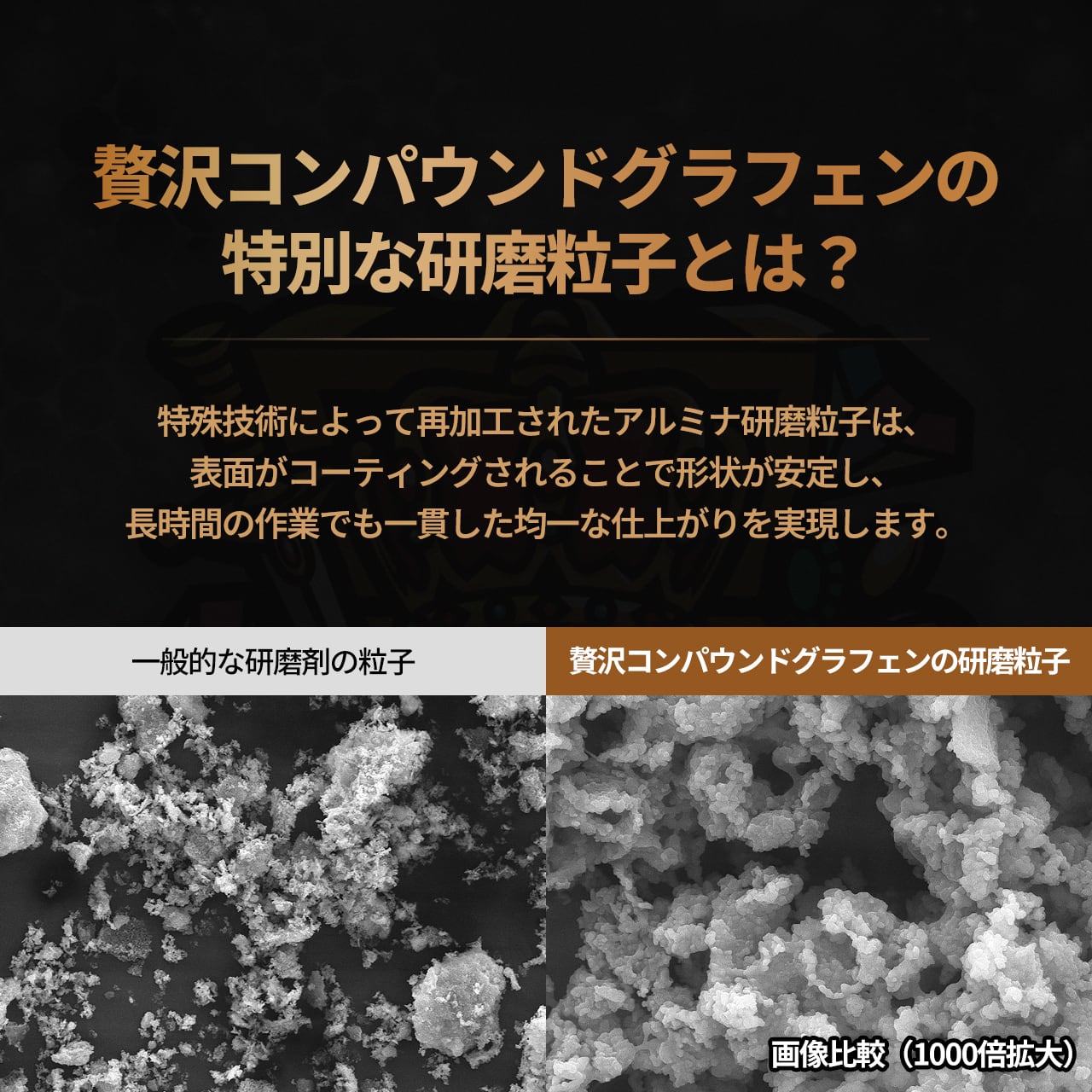 贅沢コンパウンド グラフェン Heavy Cut & Finish Cut セット – 特許