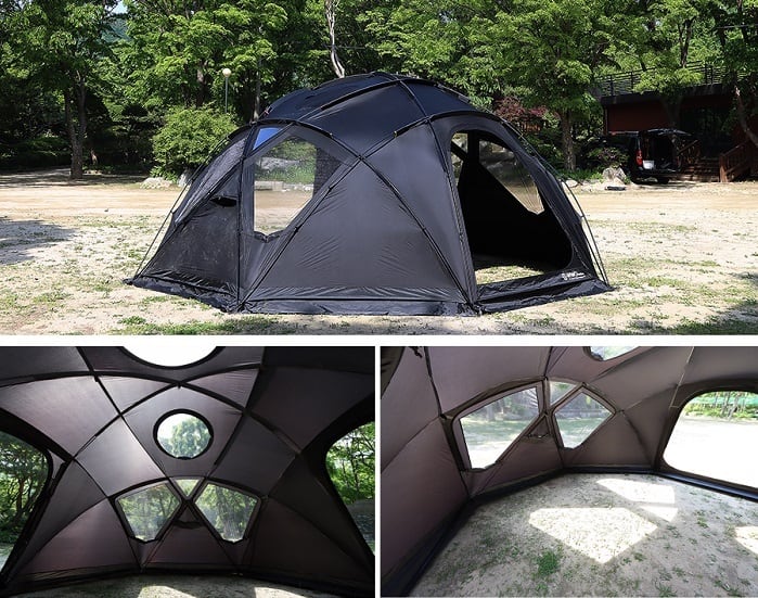 ヤクドーム460 中型 半球型ドームシェルター（WIWO outdoor