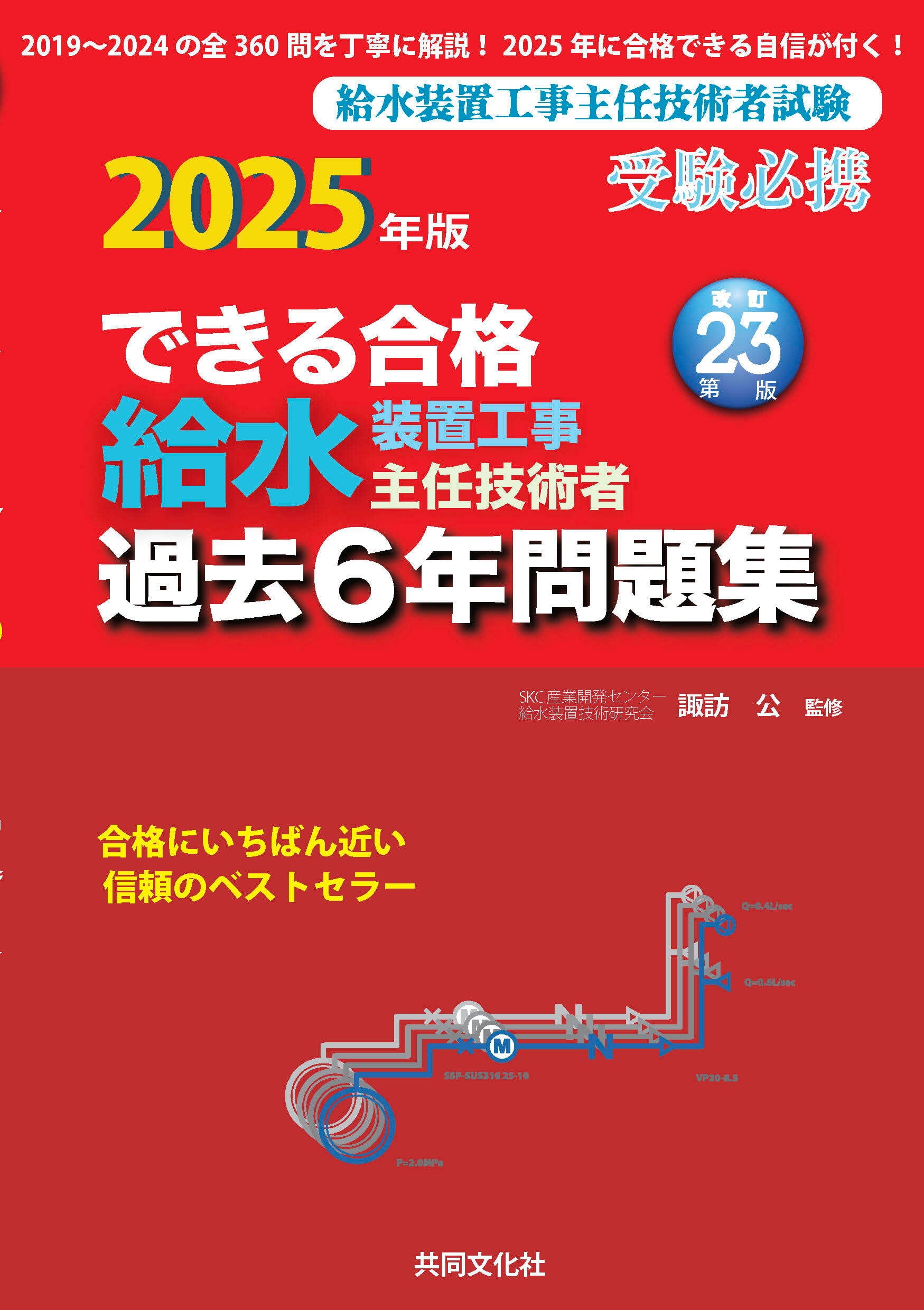 2025年度版 できる合格給水過去6年問題集 | 株式会社 共同文化社