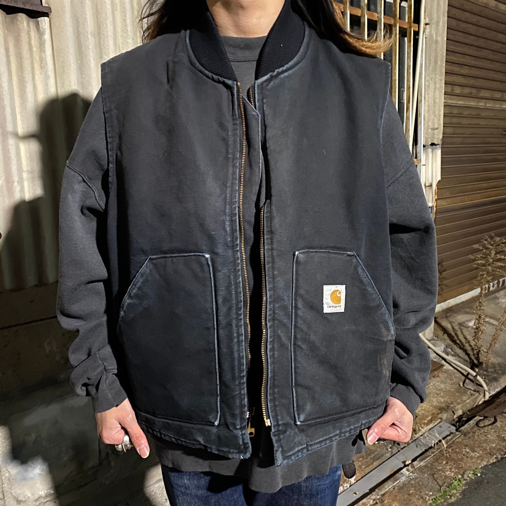 Carhartt カーハート ダック地 ワークベスト メンズXL相当 古着