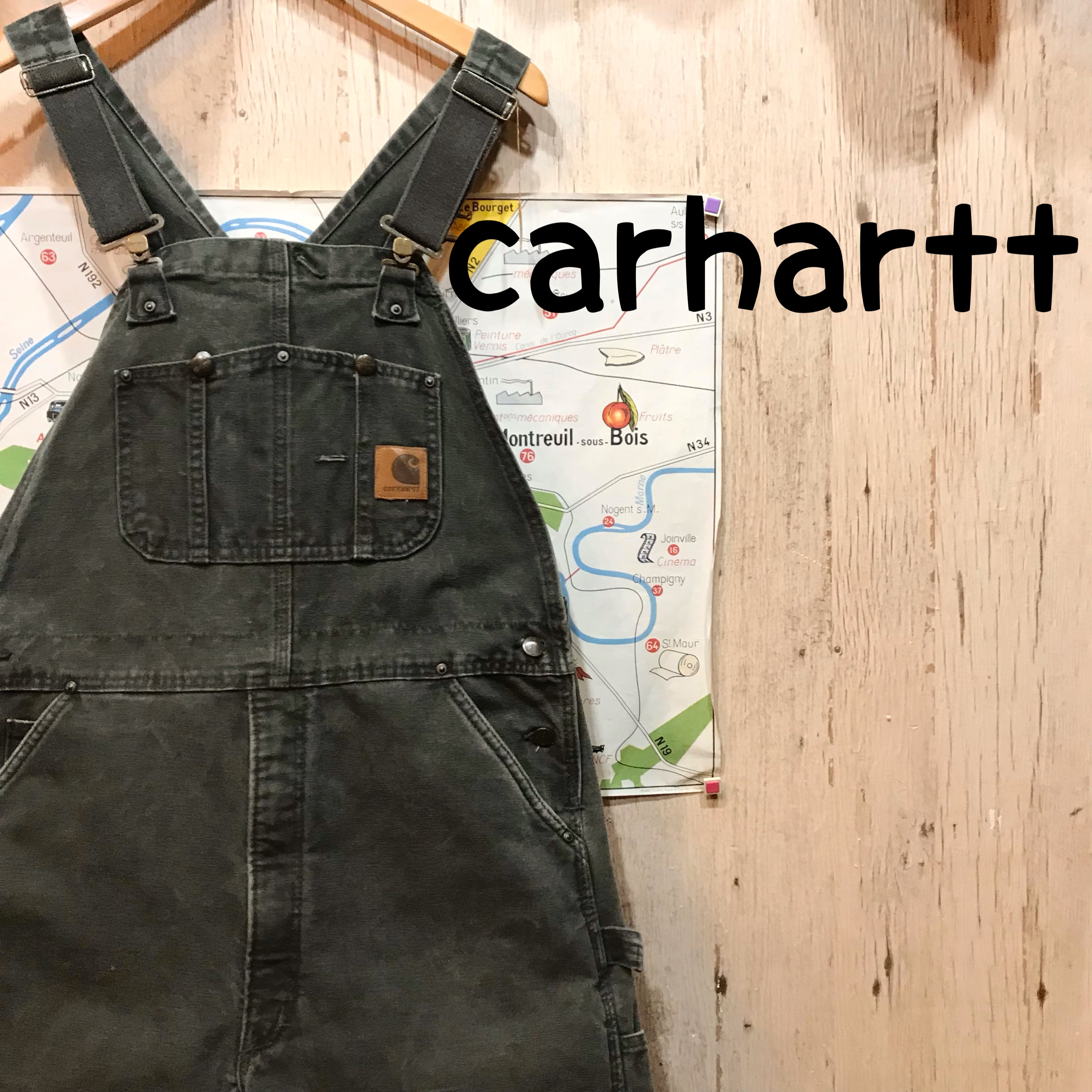 carhartt カーハート オーバーオール w36 古着 (1140) | 温古着新