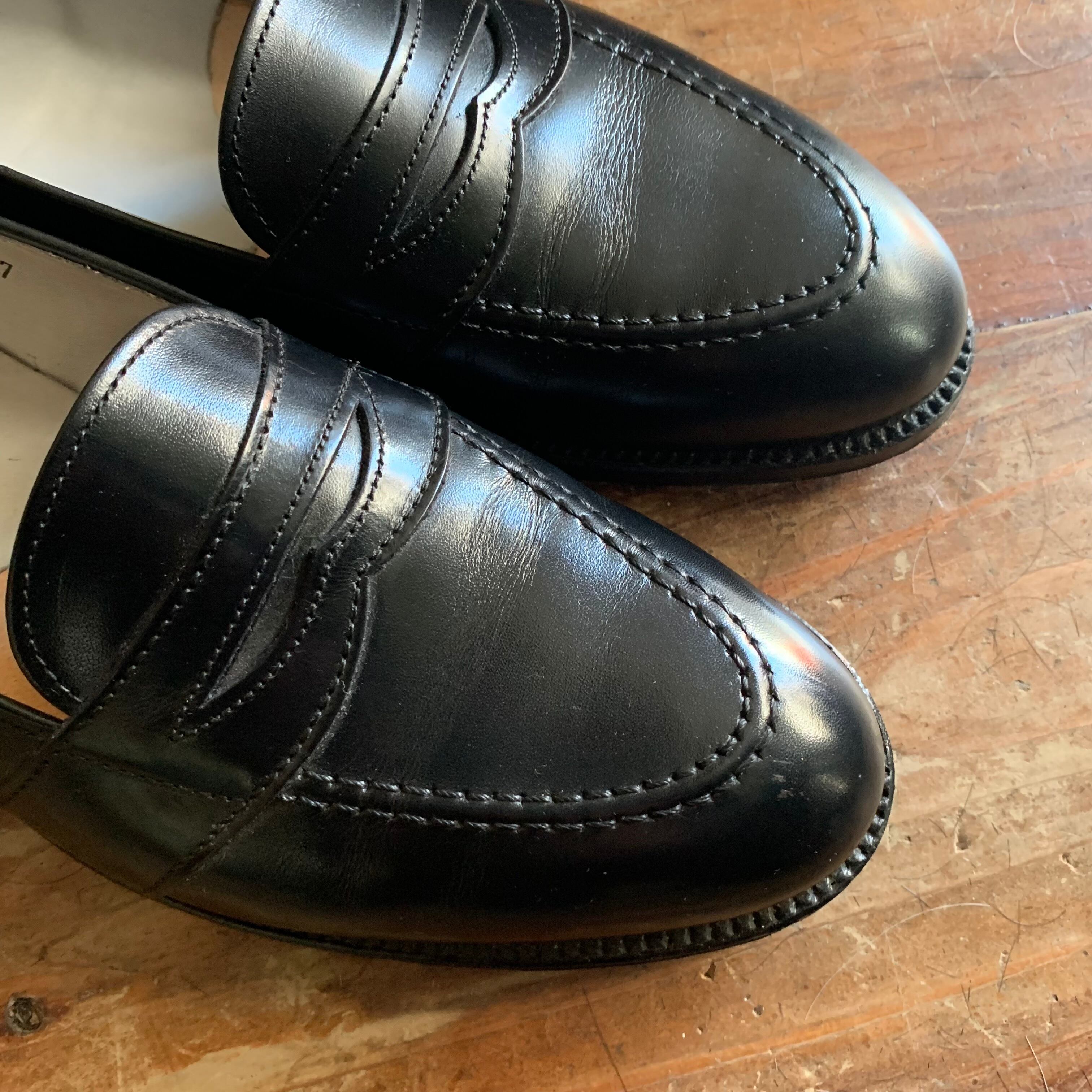 Alden 681” Full Strap Penny Loafer 9/5 D/ Black Calf | Rei-mart