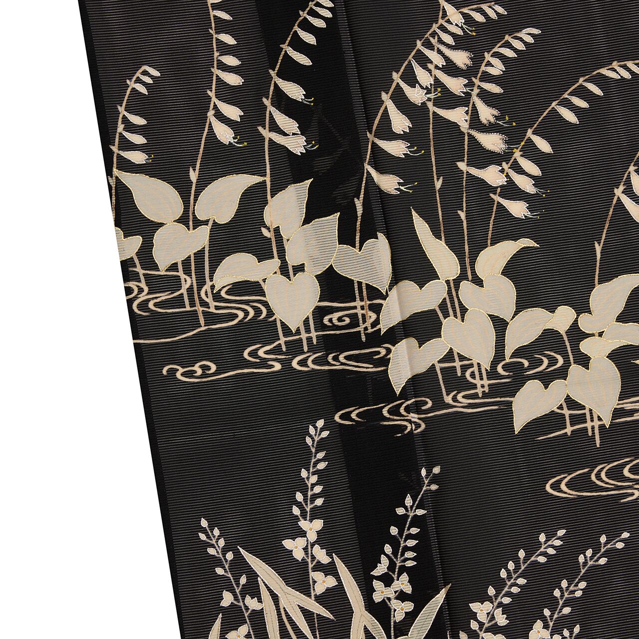 オモダカの模様 友禅 絽 訪問着 【未着用品】 | かわの屋