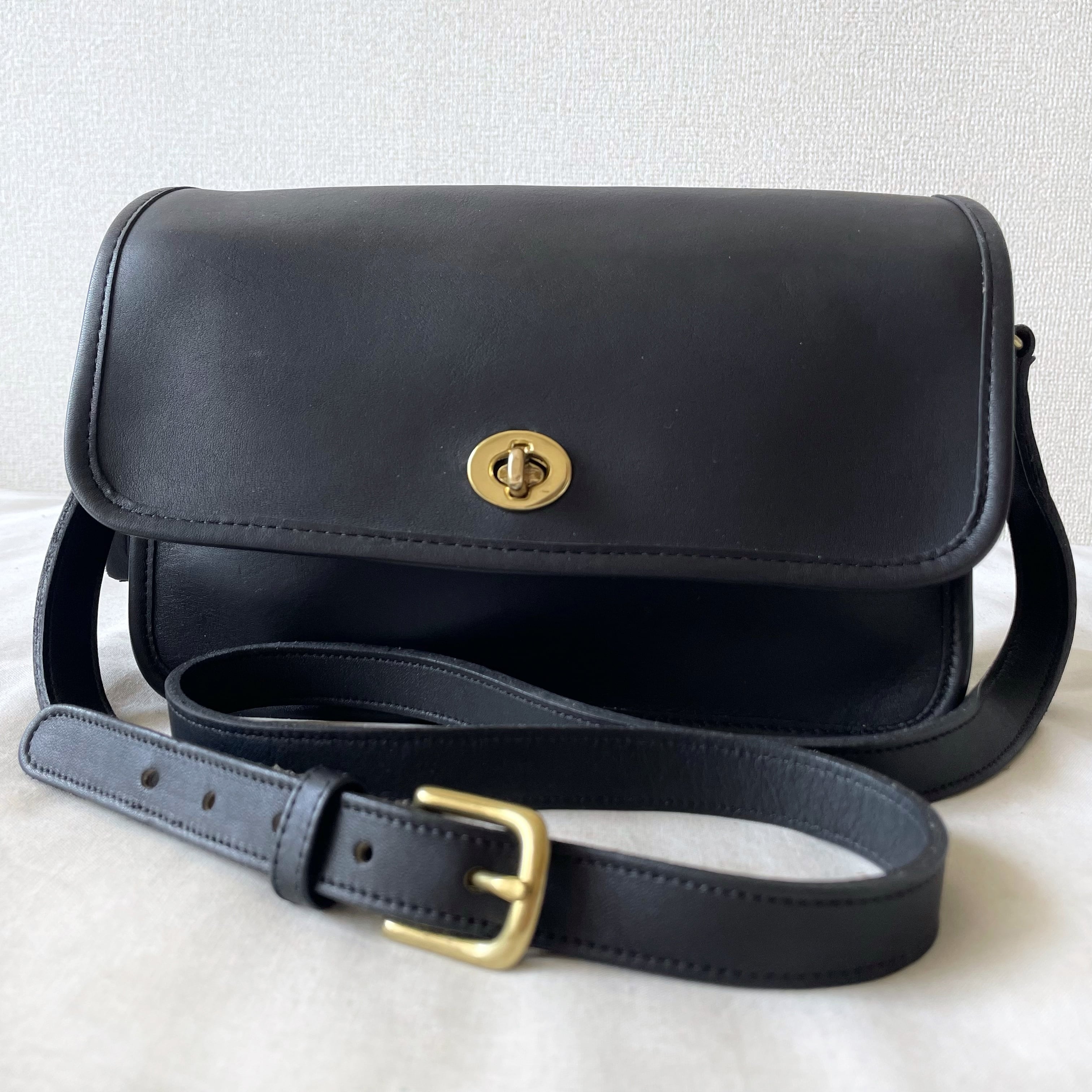 RARE VINTAGE COACH (OLD COACH オールドコーチ) COMPARTMENT BAG IN