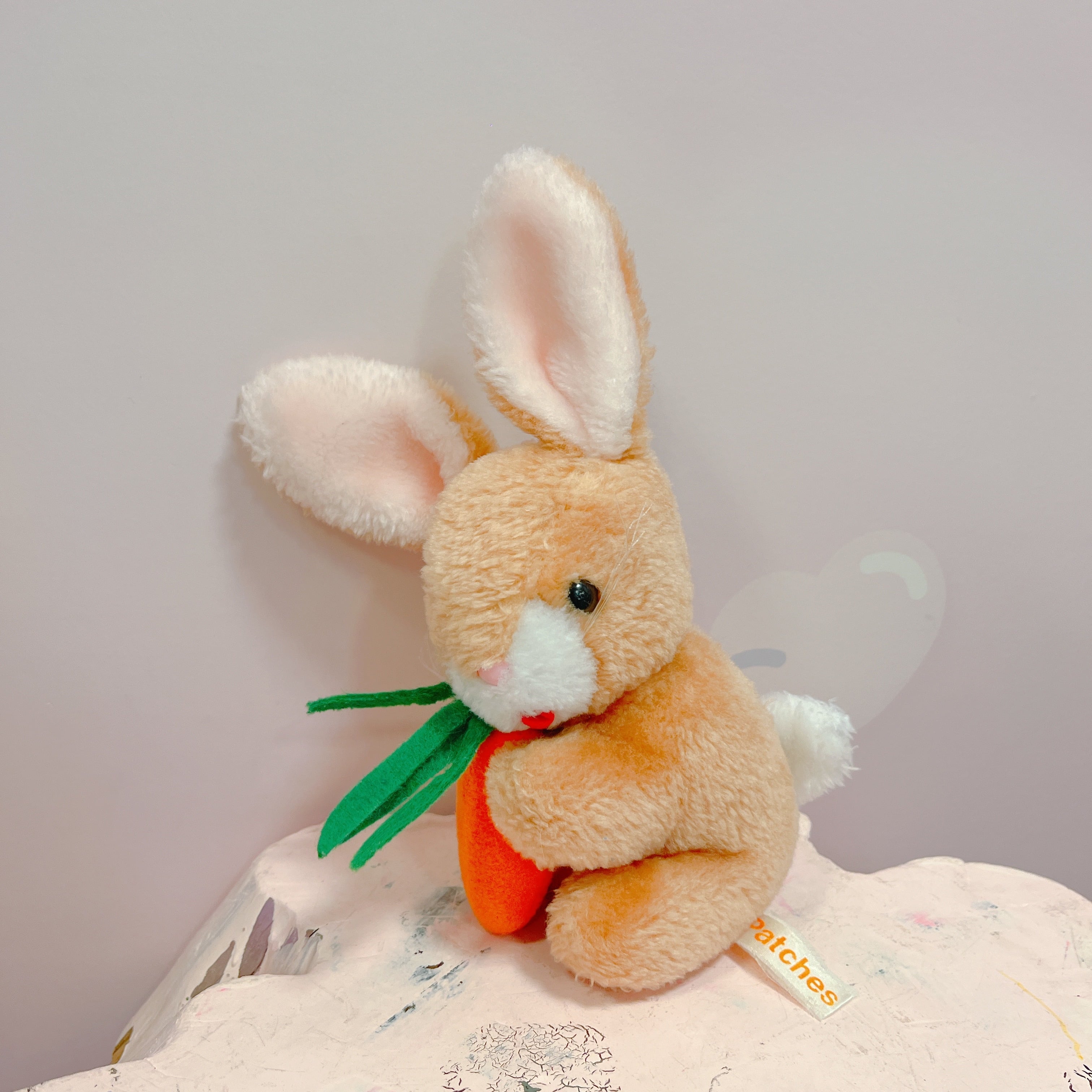 Vtg ぬいぐるみ 茶うさぎ にんじん | Spank!
