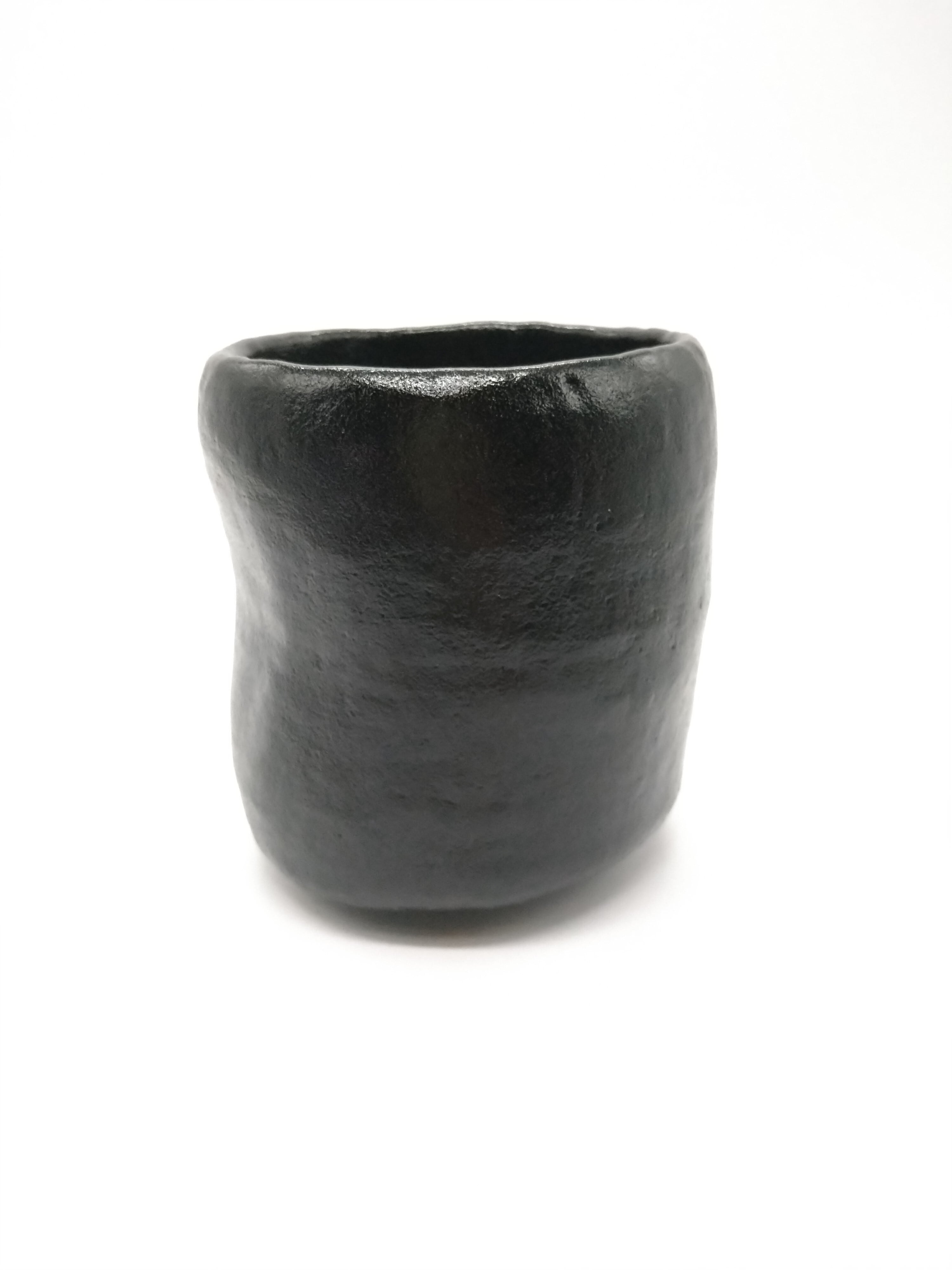 黒楽筒茶碗「風折」長次郎写 佐々木昭楽 | takako_market