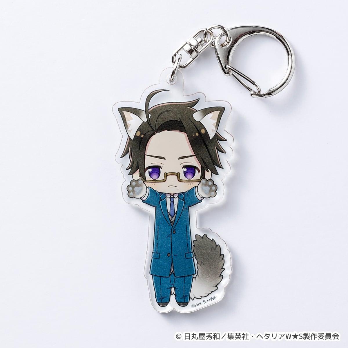 ヘタリアWorld☆Stars】のび猫アクリルキーホルダー 第2弾