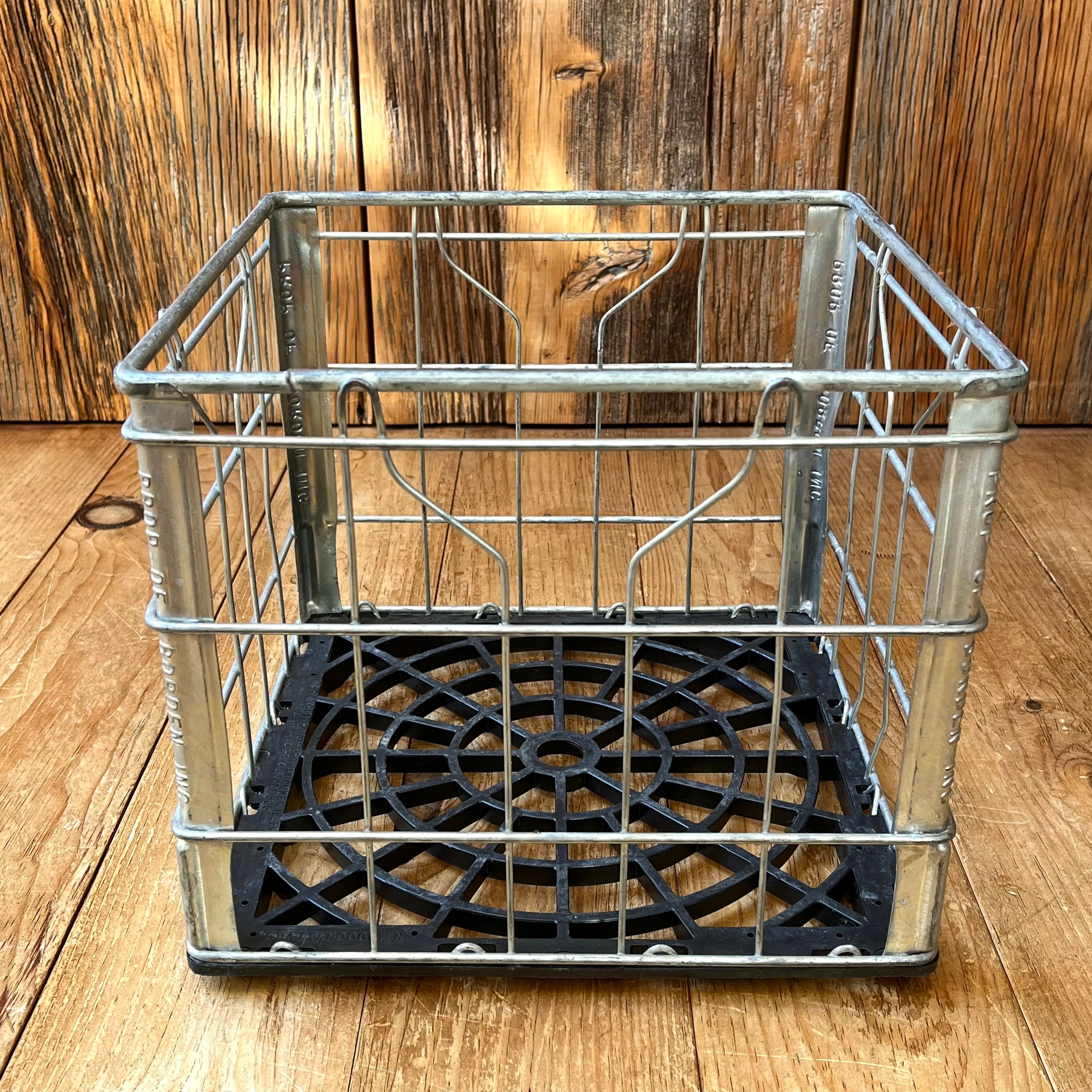 Vintage Wire Milk Crate ミルククレート 店舗 ショップ ディスプレイ