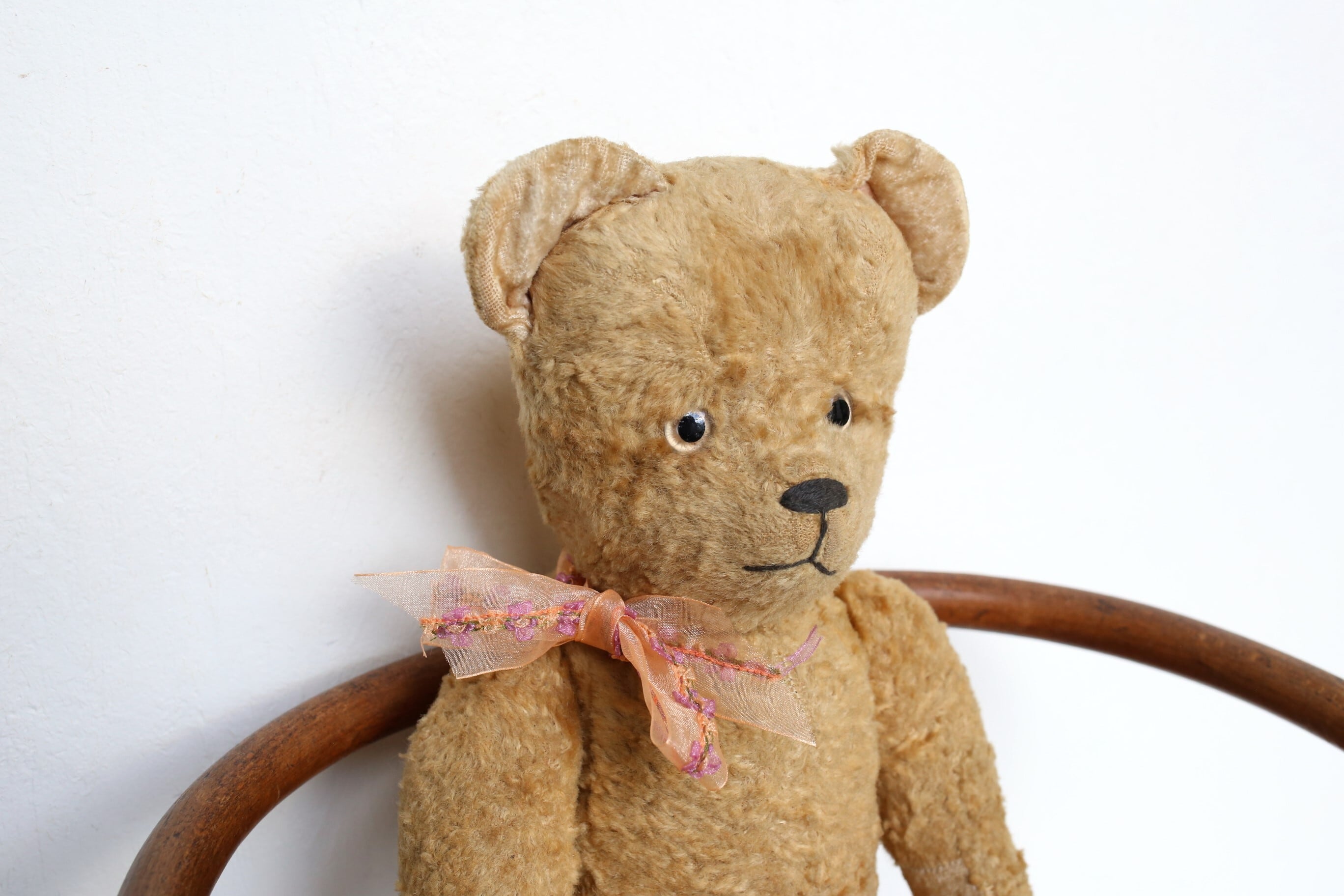 フランス アンティーク ヴィンテージ テディベア フレンチベア 39cm N