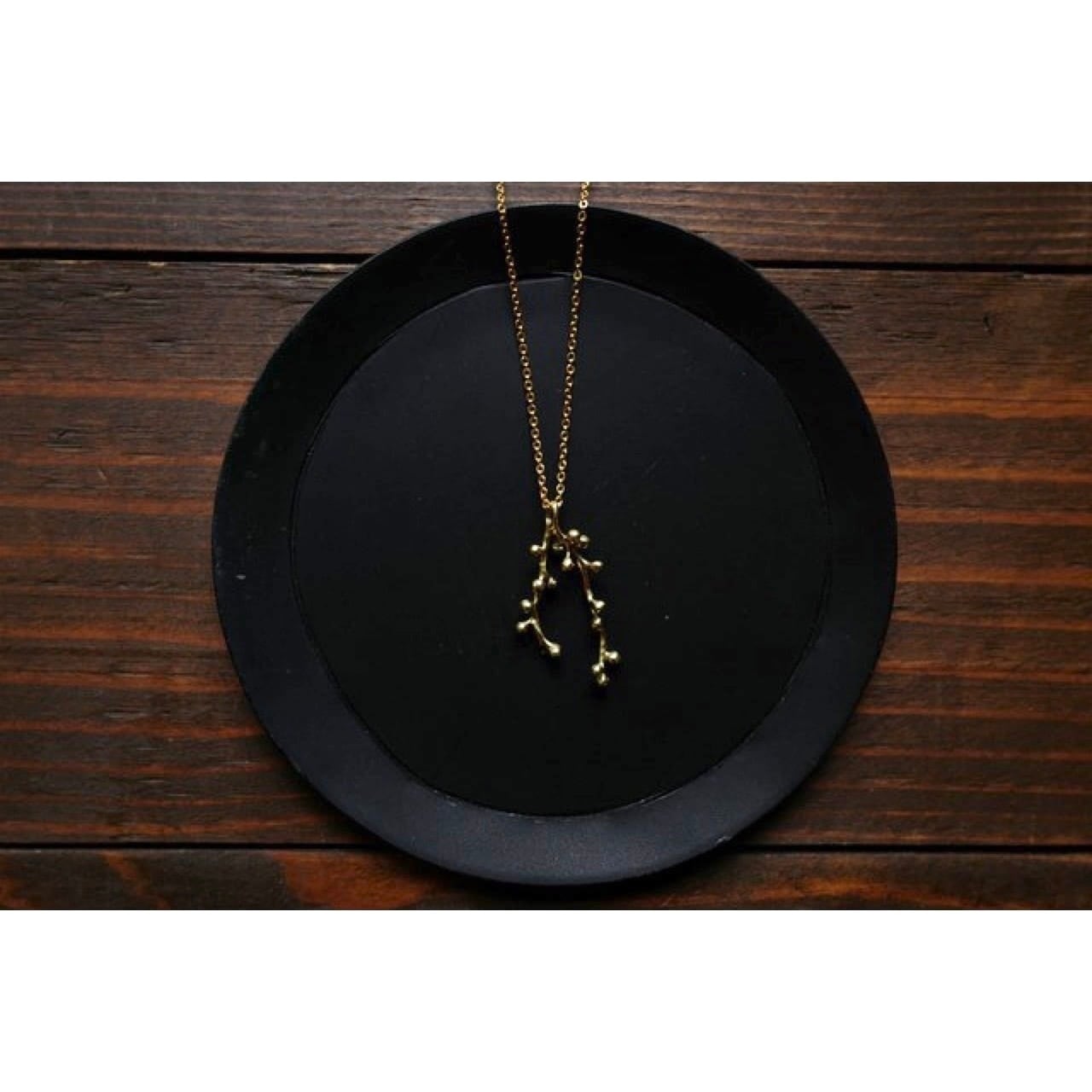 Nakamura Nazuki Accessory｜necklace グリーンネックレス（brass