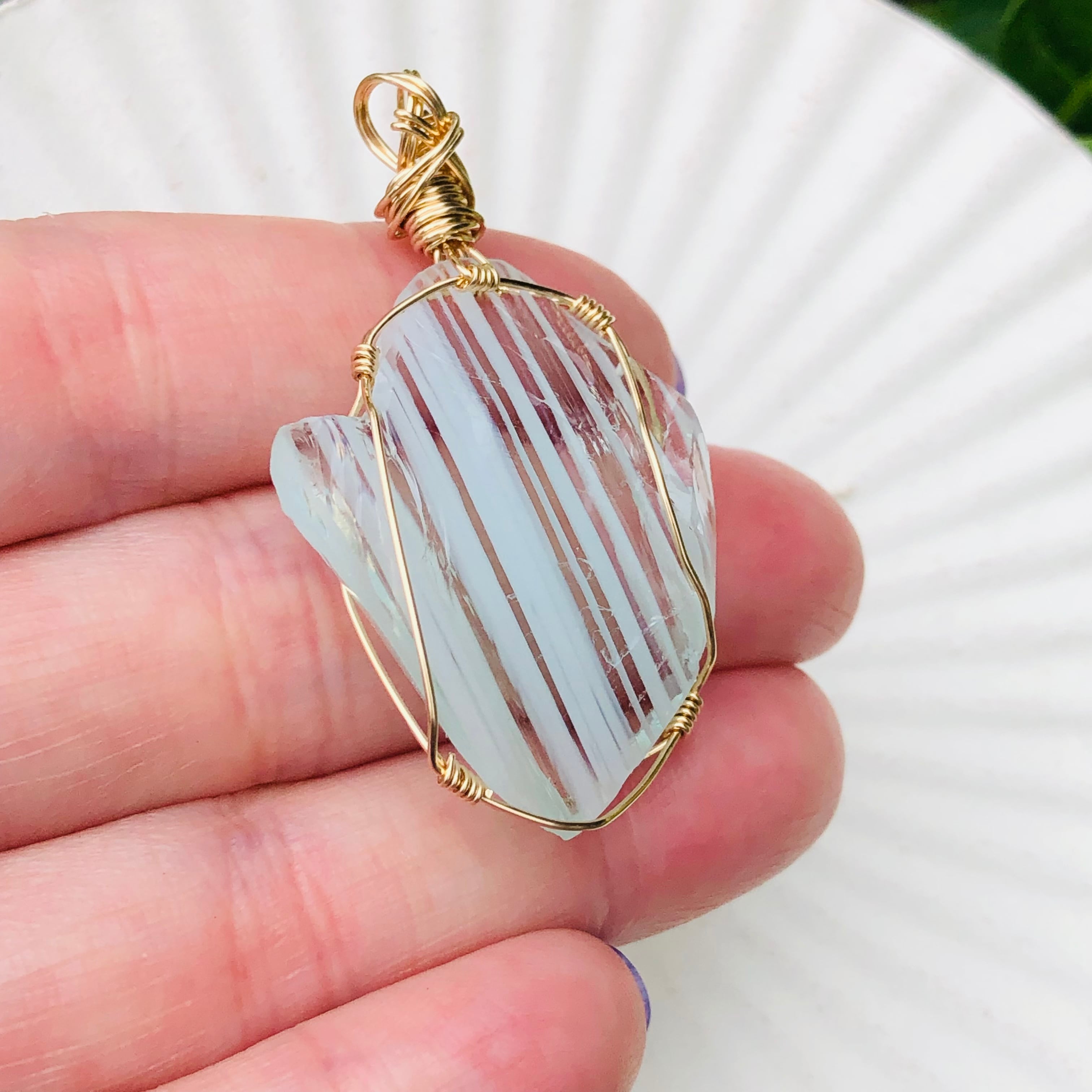 シエラネバダ産アンダラクリスタル☆～Gem Banded Angel Aura Ether