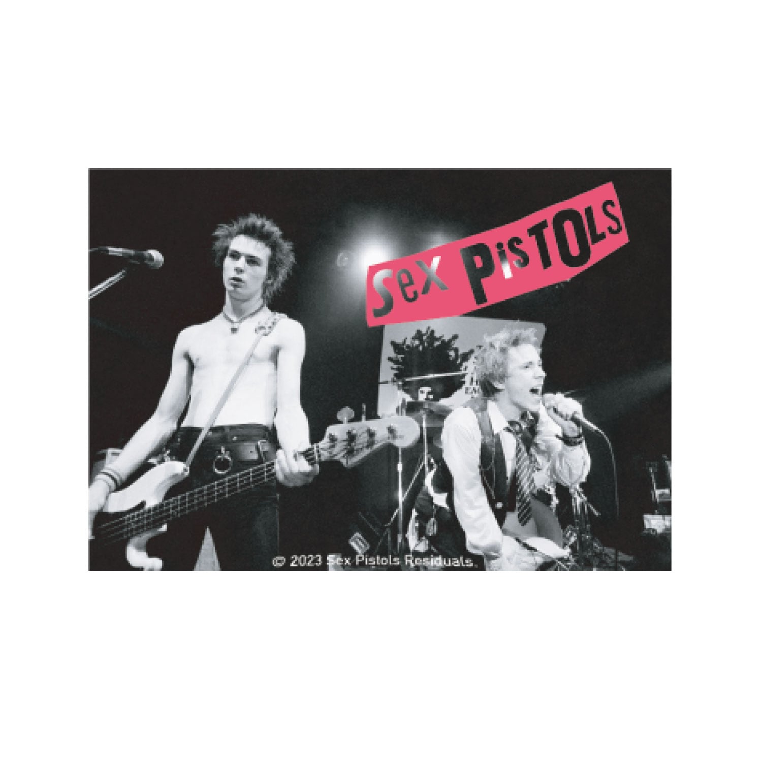 キャラクターステッカー セックス・ピストルズ シド・ヴィシャスと