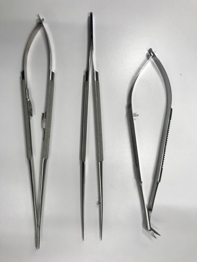 非臨床】マイクロ血管吻合鋼製小物フルセット 個人購入特別パック（持