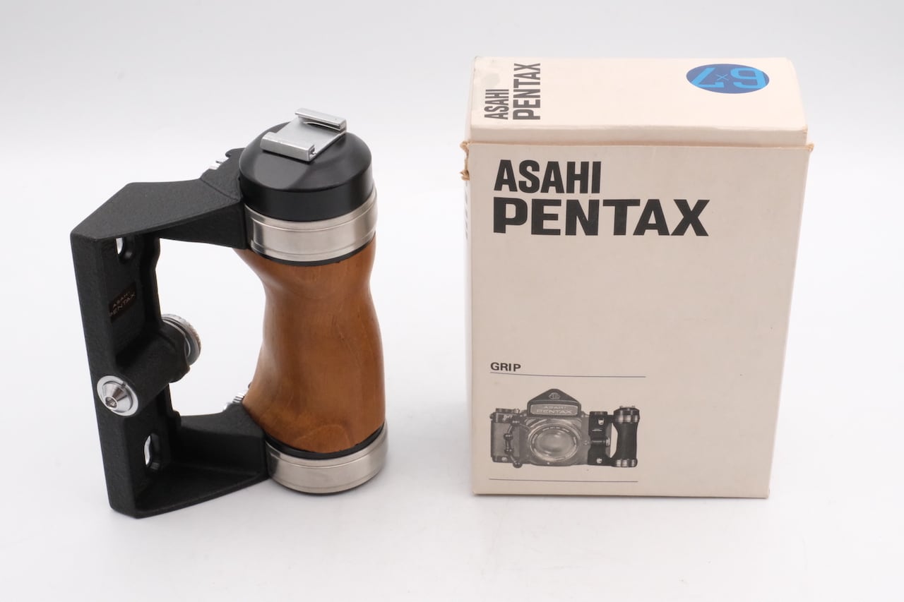 6x7・ 67用 木製グリップ PENTAX ペンタックス | 近江寫眞機店