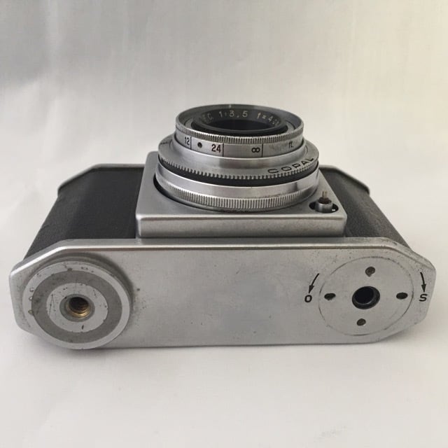 昭和レトロ35mmカメラ 1953年製 オリンパス35-Ⅳジャンク | 路地裏の