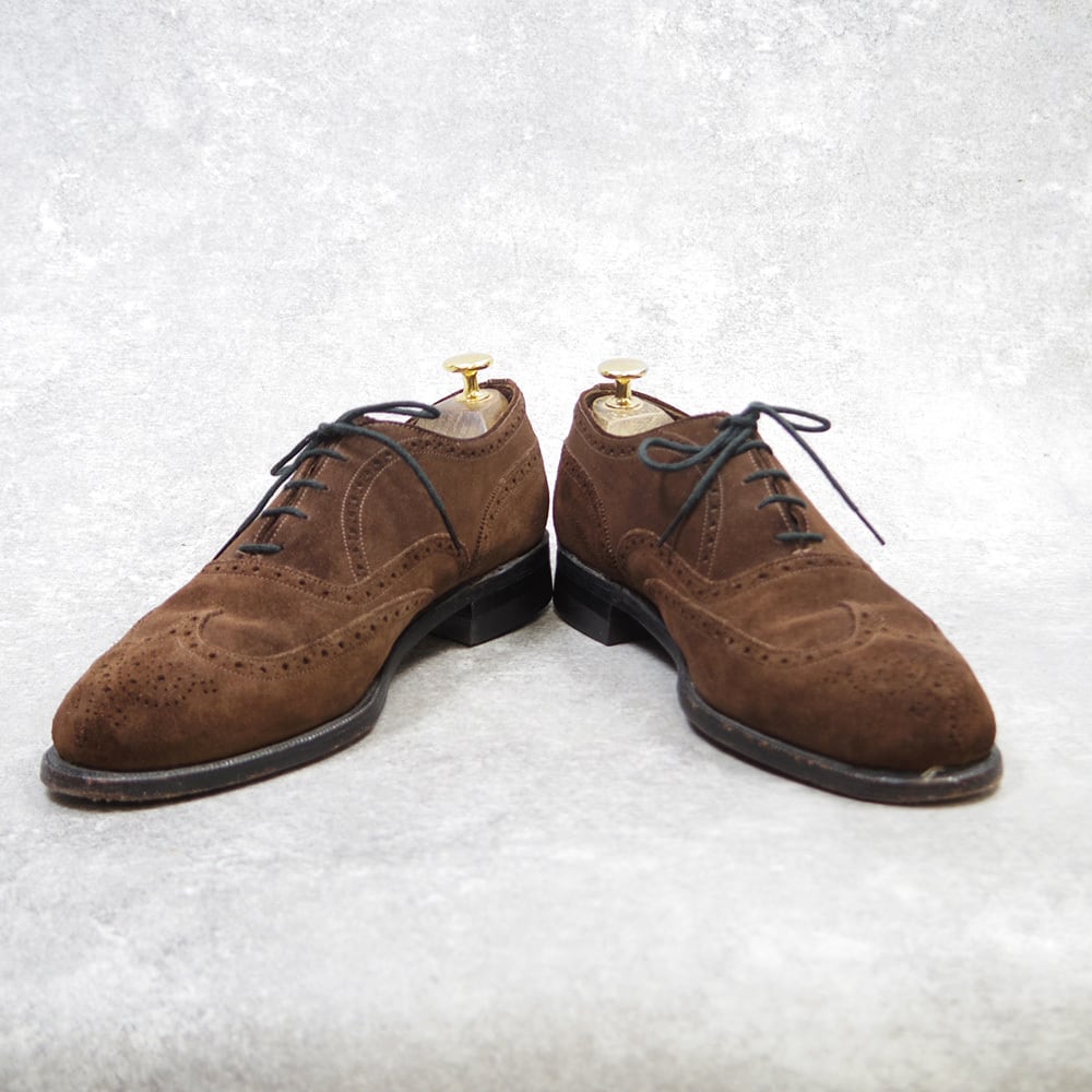 26-26.5cm Florsheim フローシャイム スウェード ウィングチップ P3012