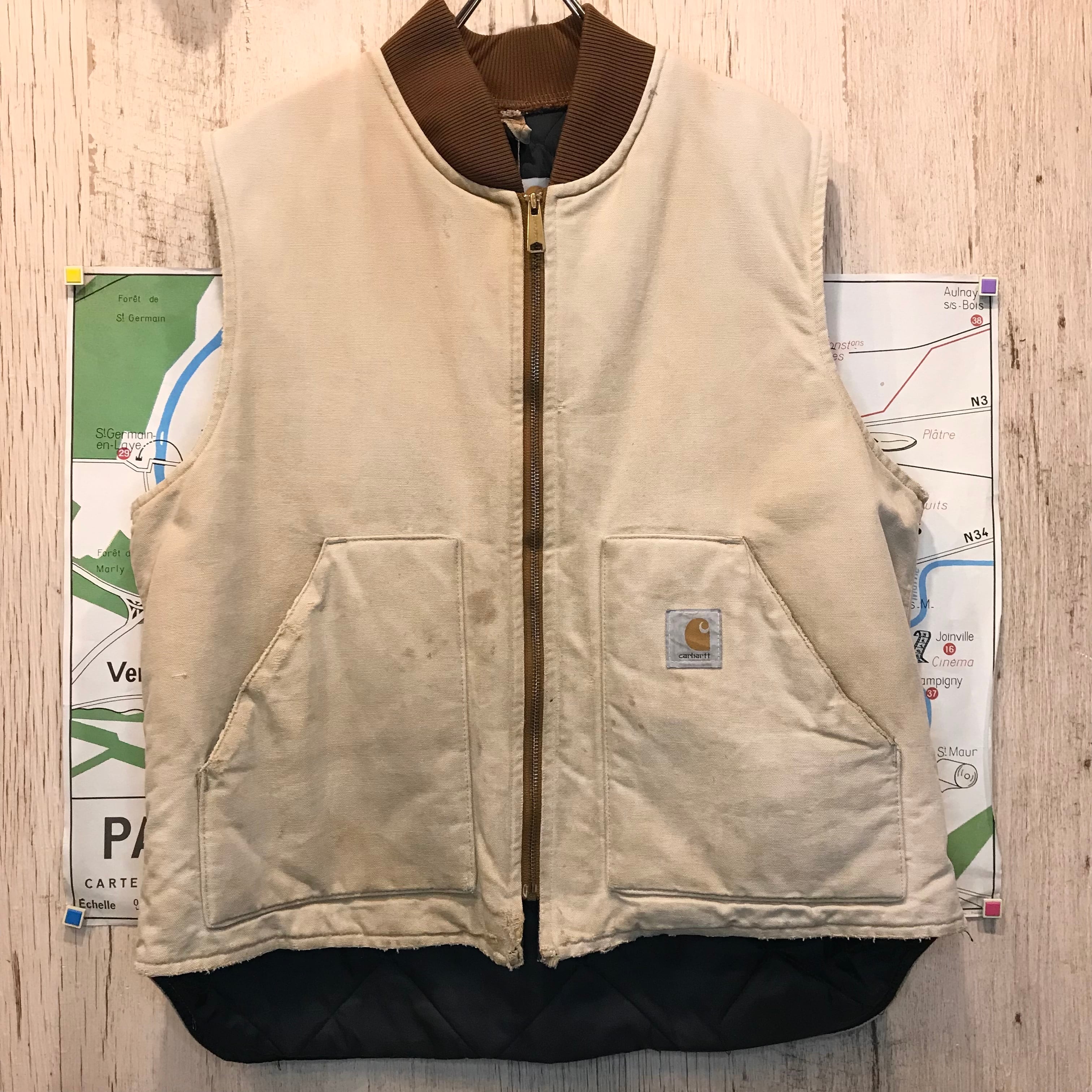 carhartt カーハート ダックベスト XL 古着 (760) | 温古着新
