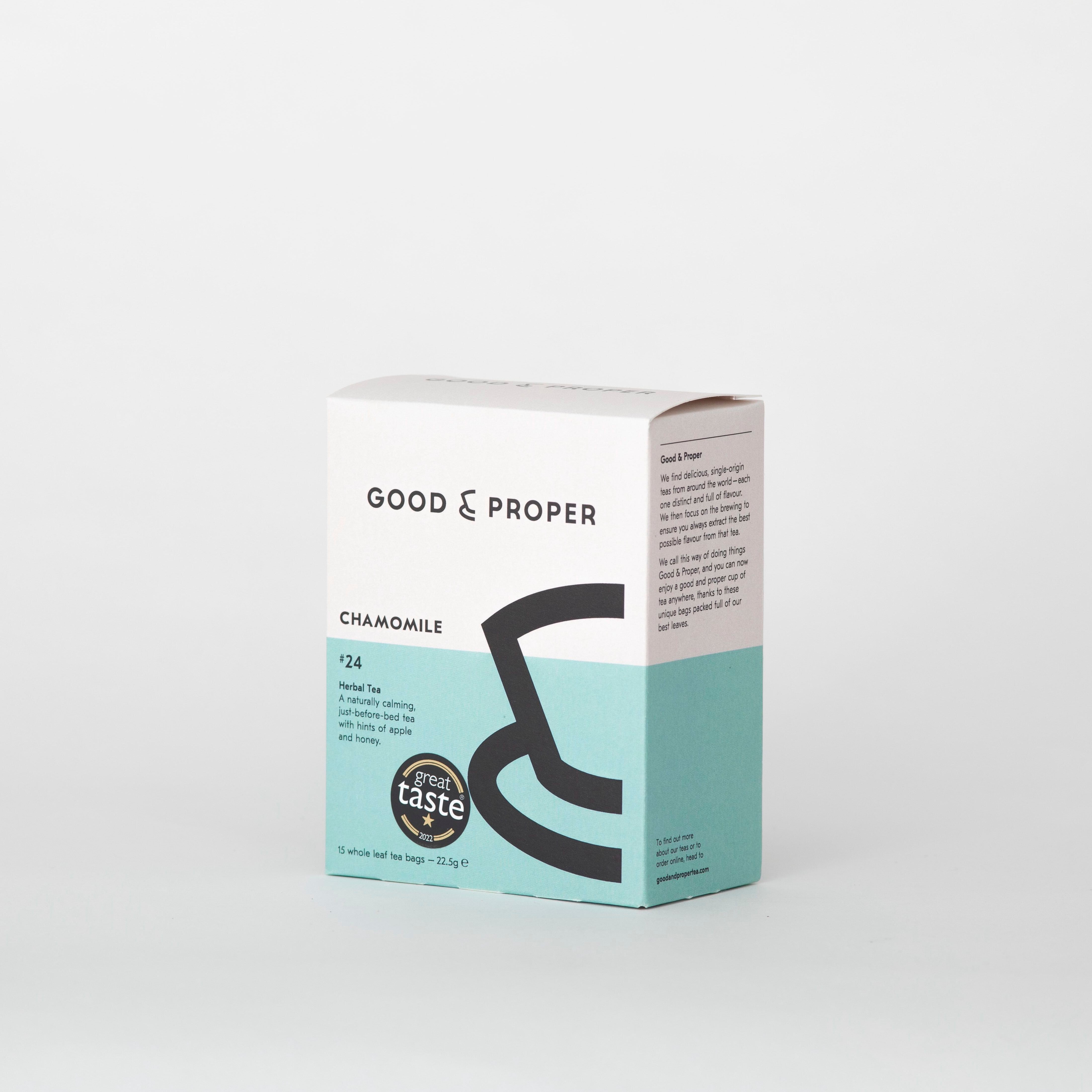 カモミールティー［ティーバッグ15個入］ | GOOD & PROPER TEA／グッド