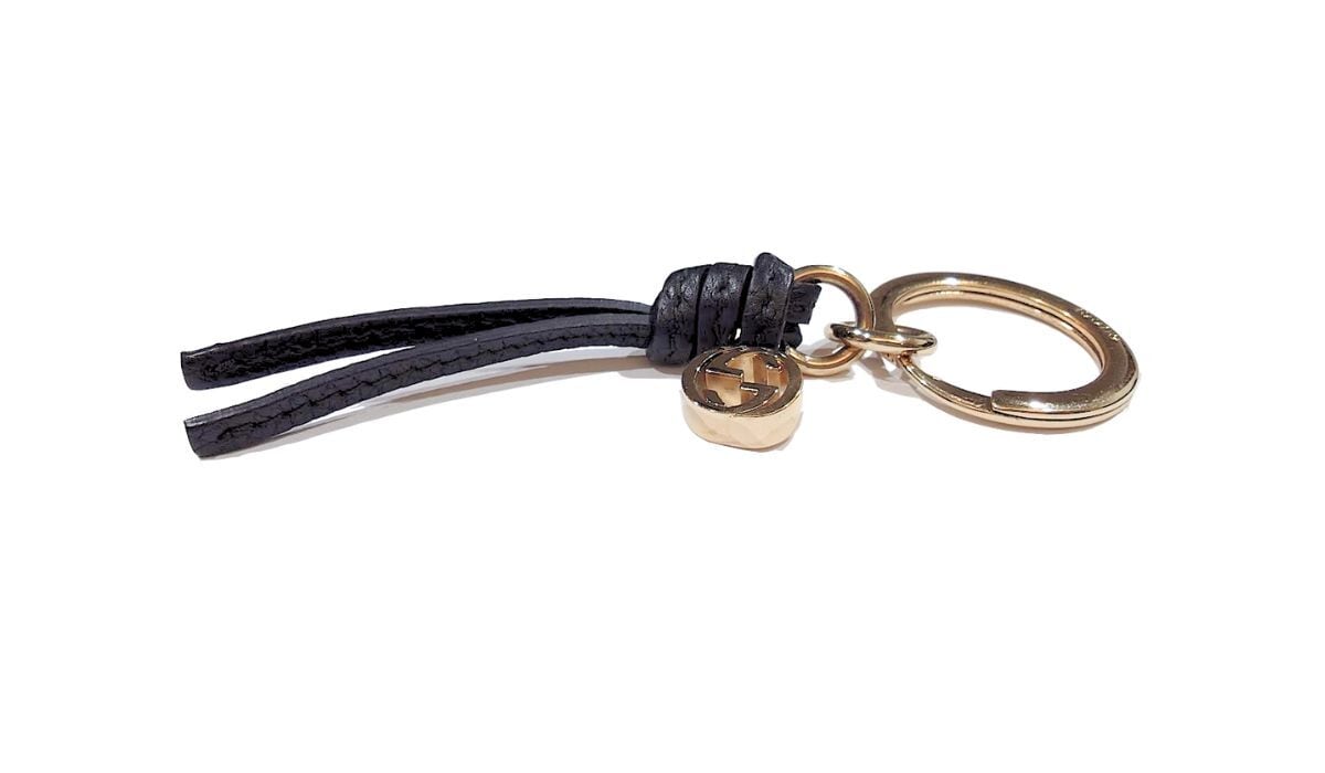 GUCCI グッチ キーホルダー キーリング チャーム インターロッキングG