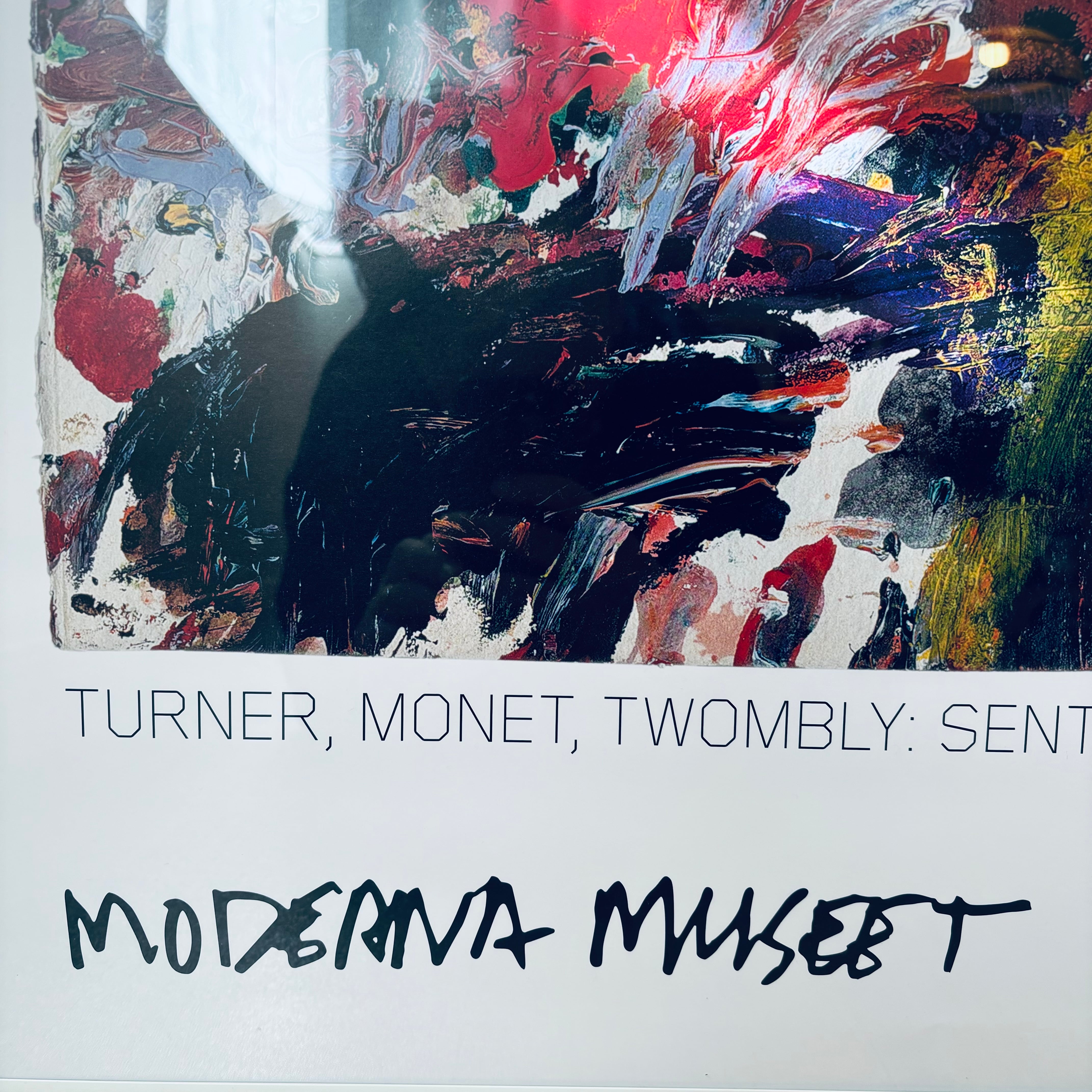 スウェーデン限定 特注額装付き 画家『サイ・トゥオンブリー Cy