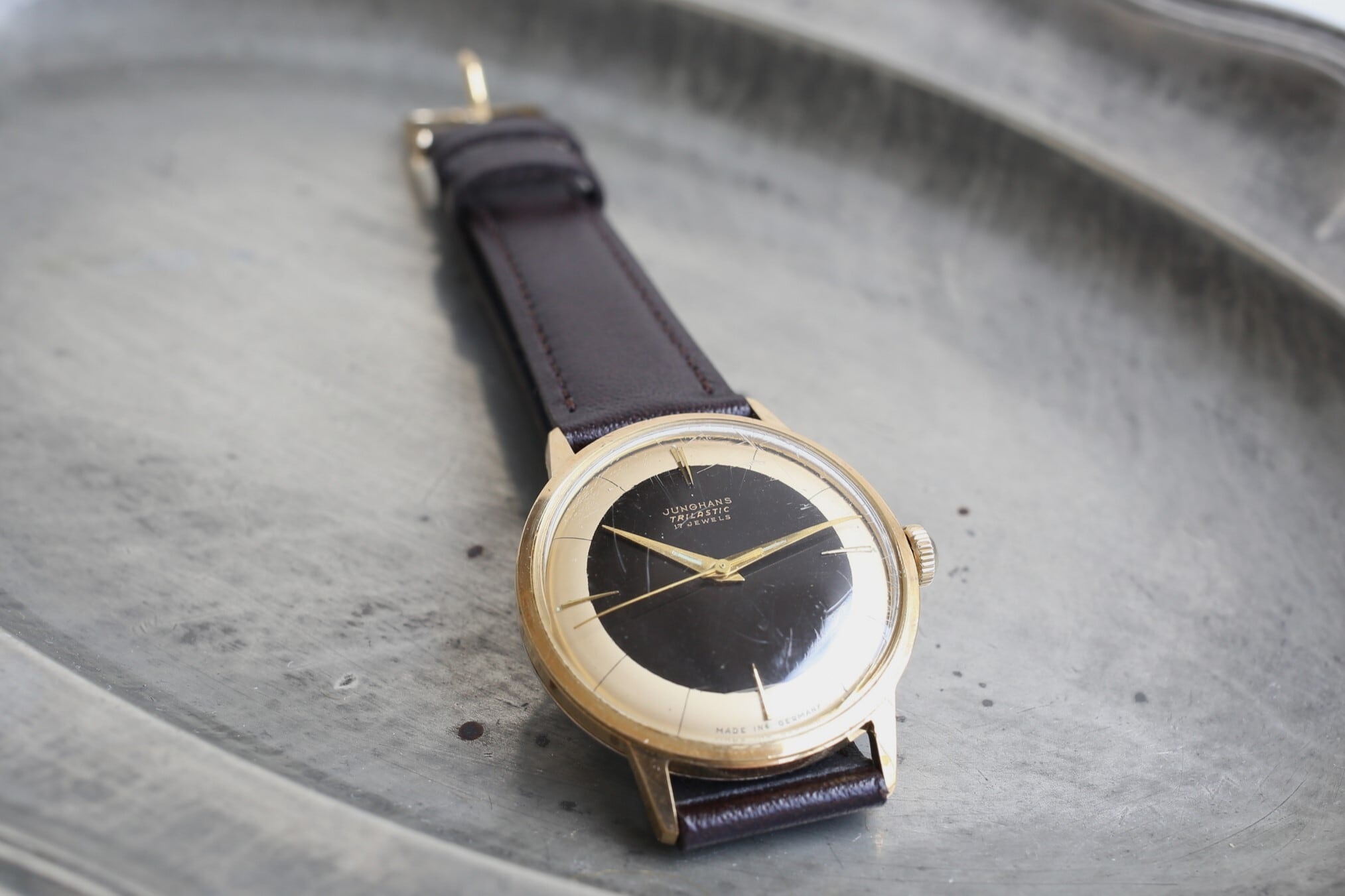 フランス アンティーク ヴィンテージ Junghans ユンハンス 腕時計