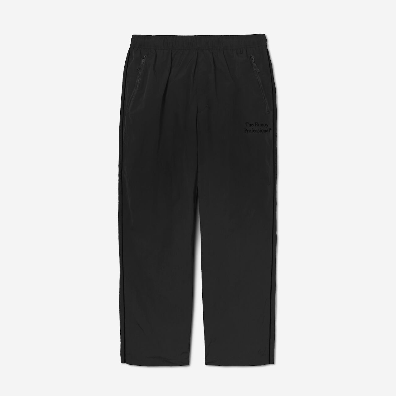 SET UP】ENNOYとスタイリスト私物 PIPING NYLON TRACK SUIT (BLACK x