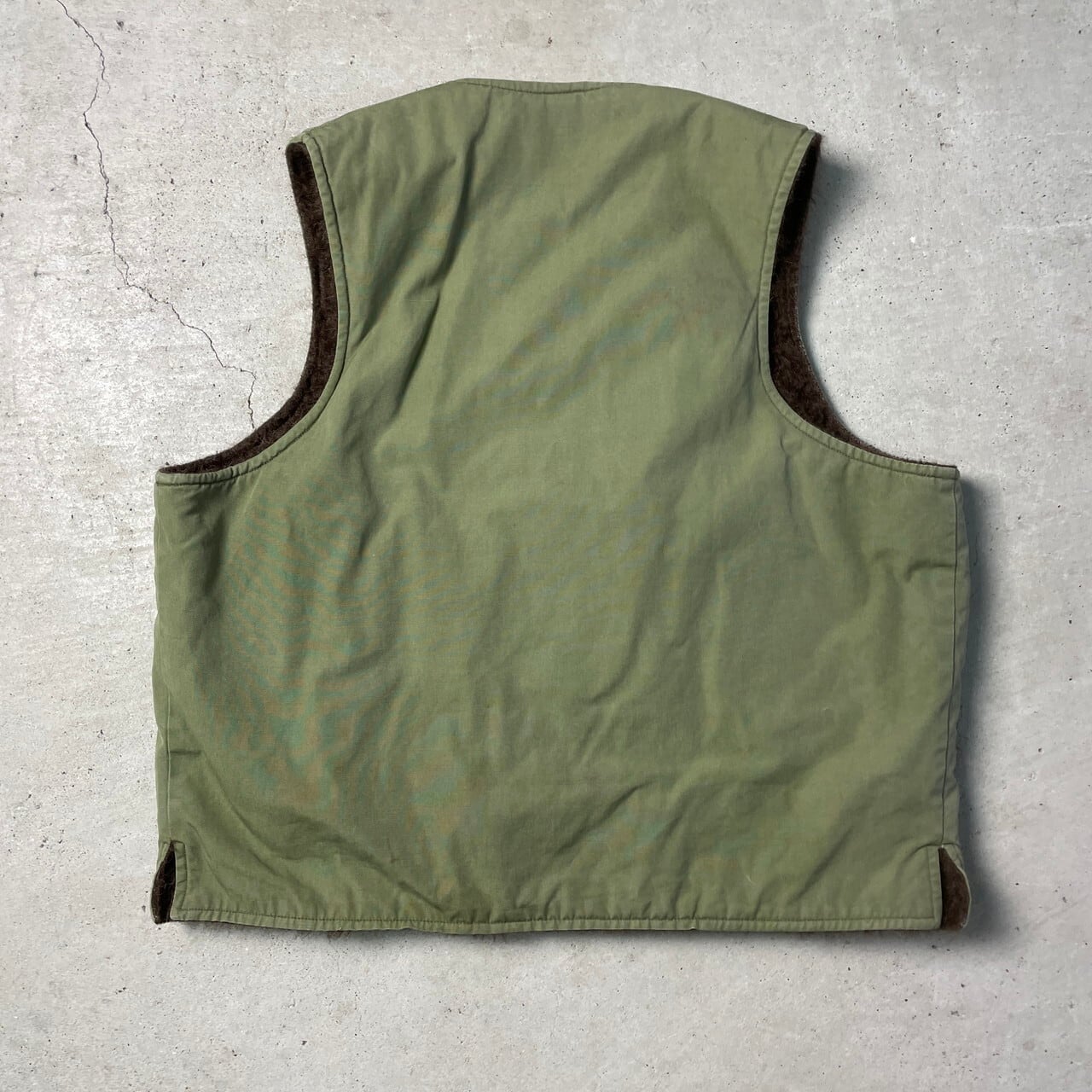 40年代 米軍 U.S.NAVY N-1 デッキベスト アルパカライナー ミリタリー