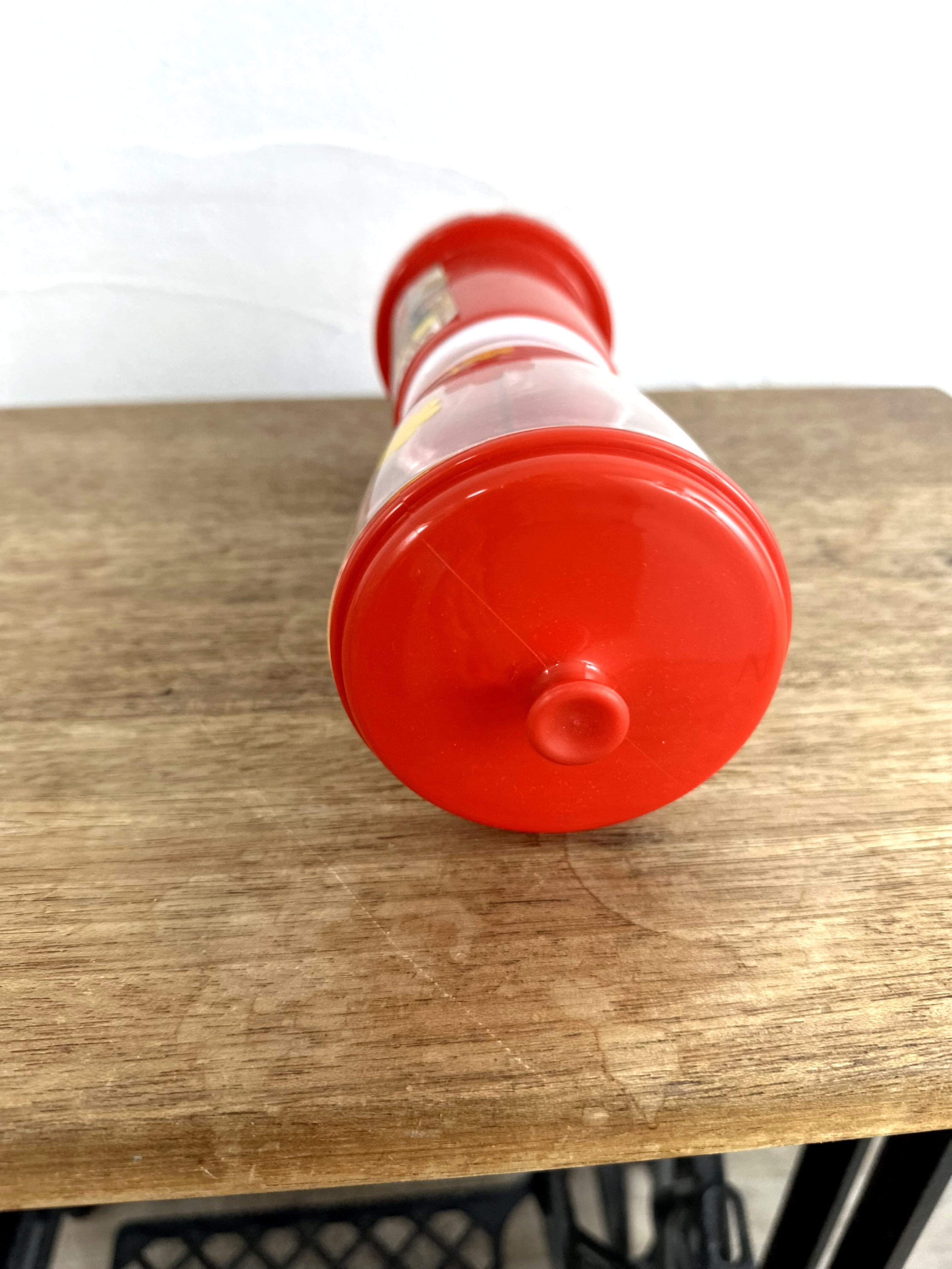 レトロポップ 箸立て カトラリー入れ 赤 トーワ TOWA 花柄 昭和レトロ