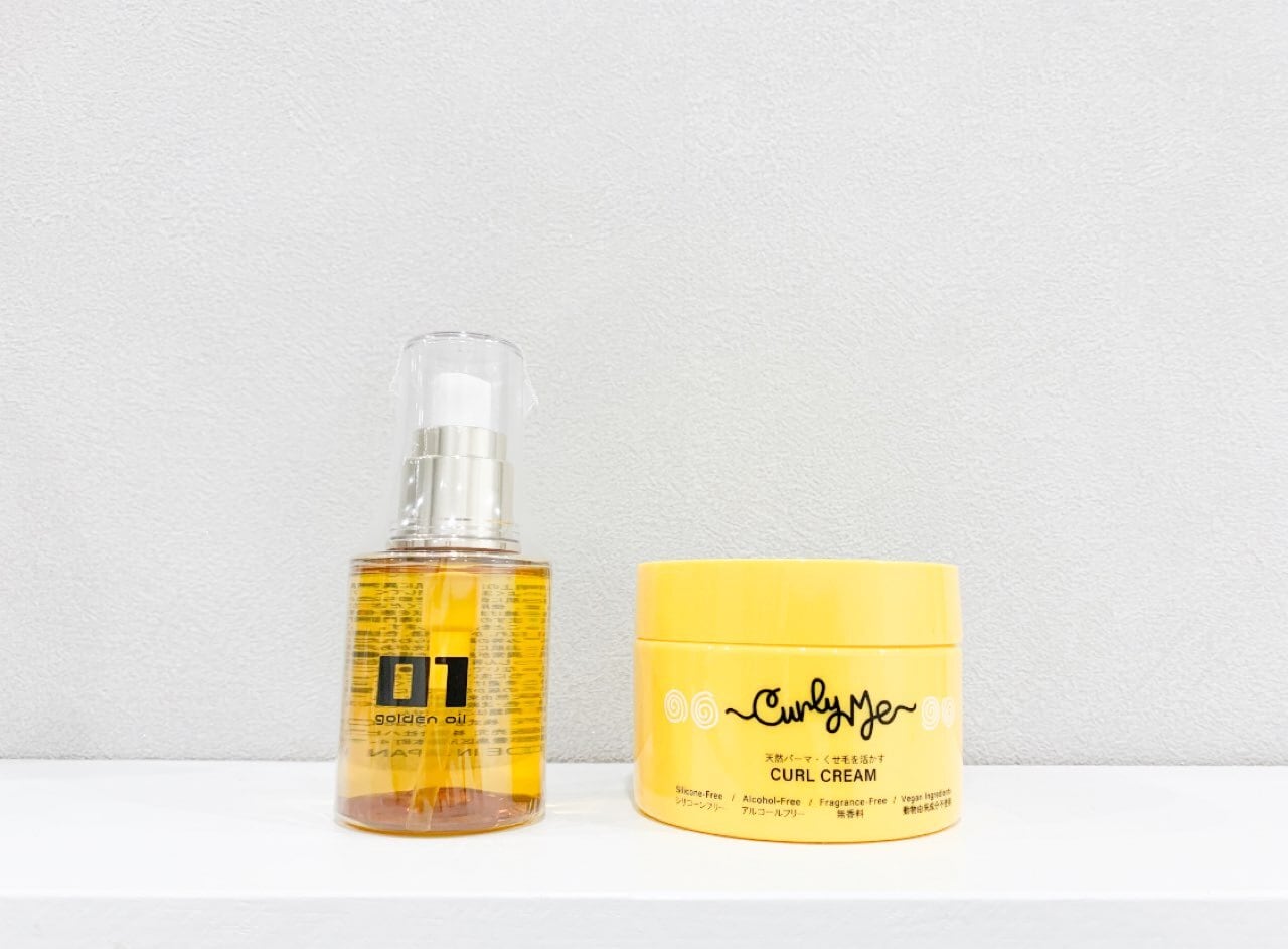 ゼロワンゴールデンホホバオイル＋カーリーミークリーム | くせ毛さん