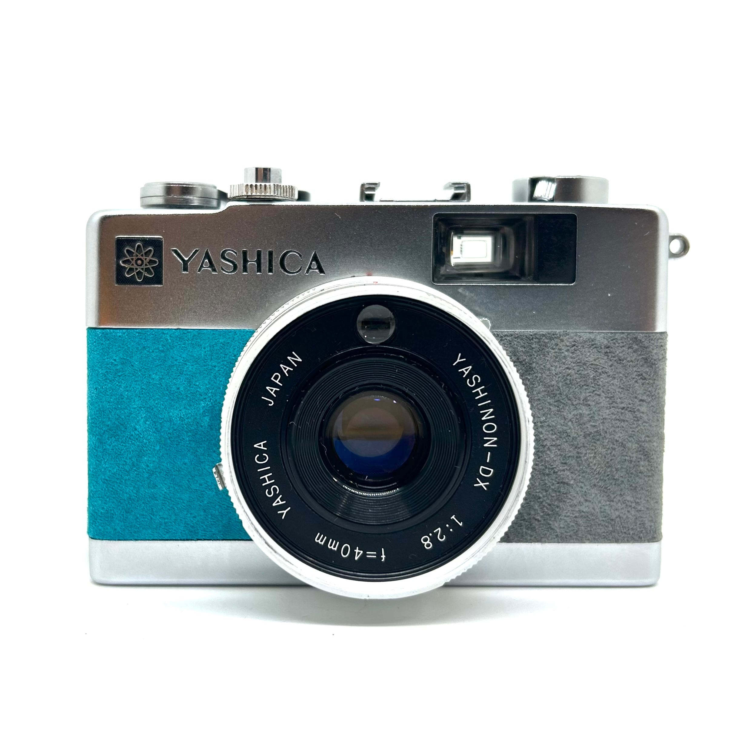 25-078リメイクカメラ YASHICA ELECTRO 35MC(スカイブルー
