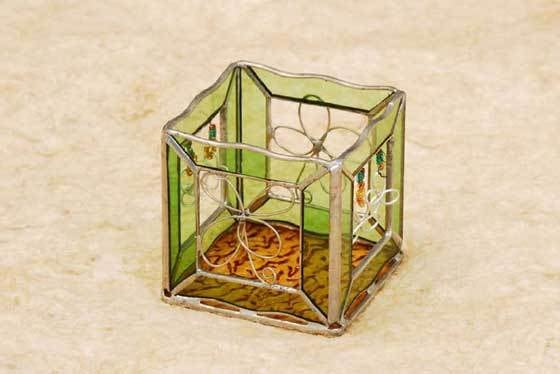 イヴ（ステンドグラスのキャンドルスタンド） 02030002 | ステンド