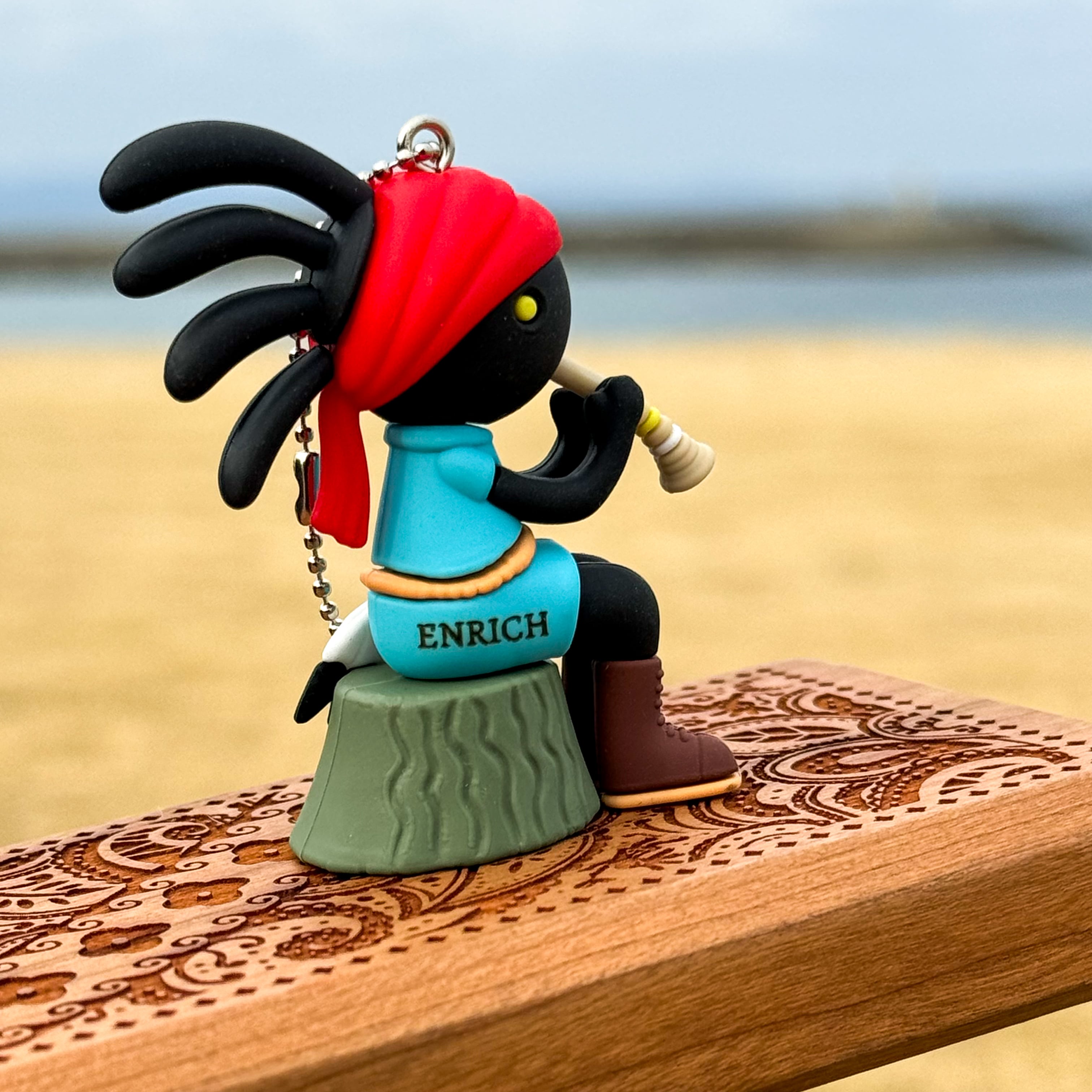 ちょこペリちゃん レッド | ココペリグッズ、キャンプ用品の【ENRICH】