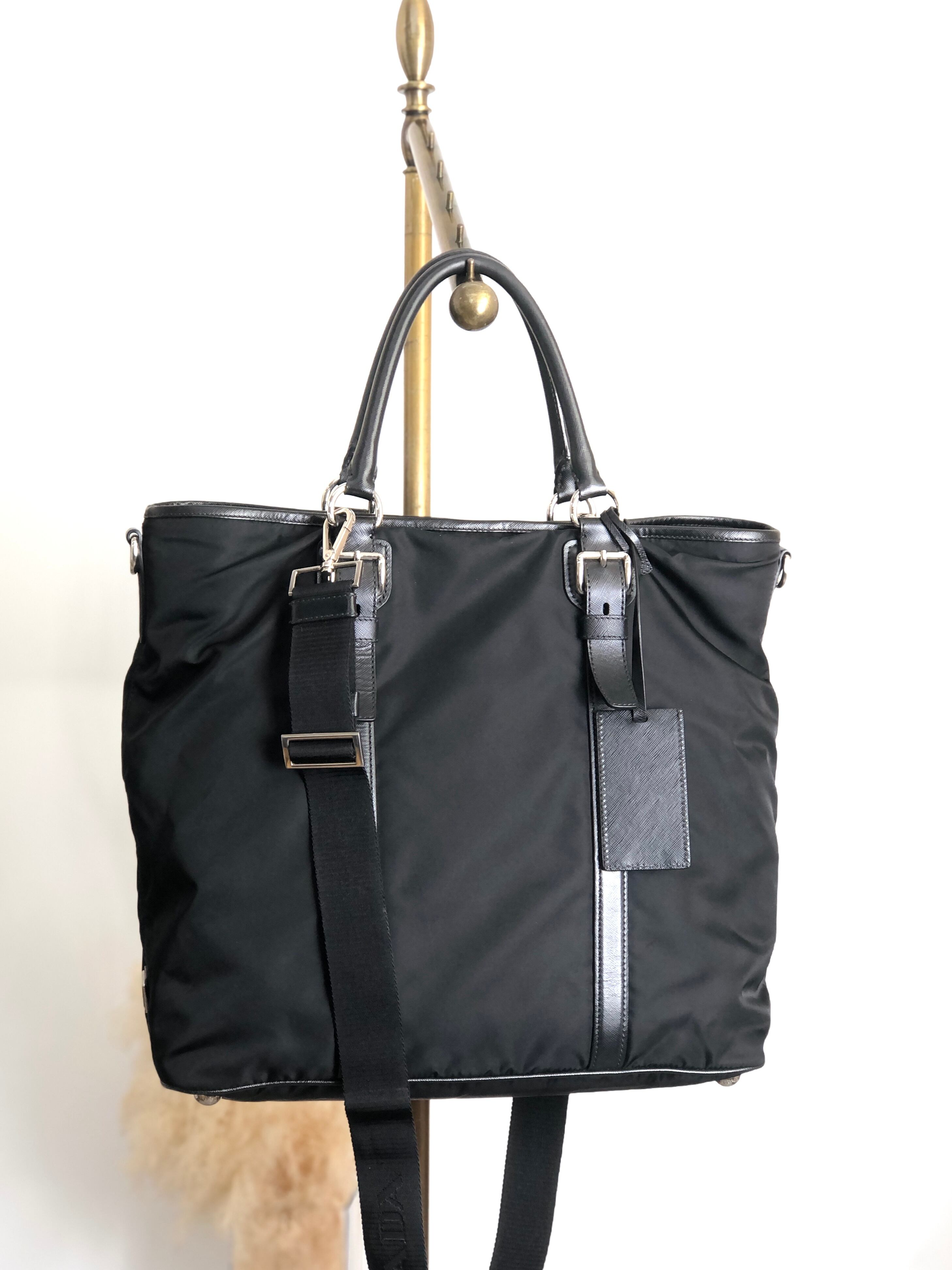 LOEWE ロエベ ハンドバッグ ブラック アナグラム ナッパレザー vintage