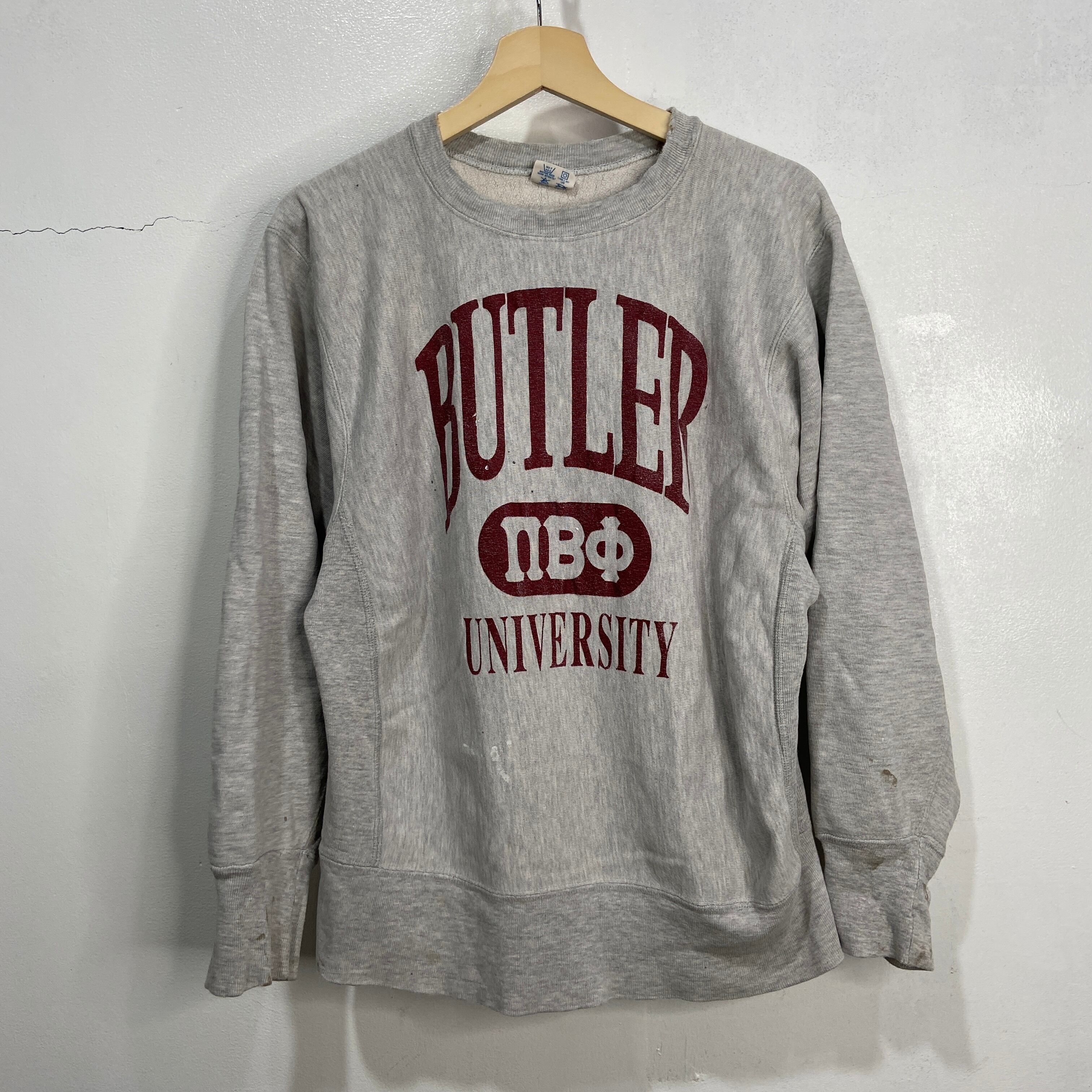 送料無料』Champion 80s USA製 リバースウィーブ 三連 トリコ